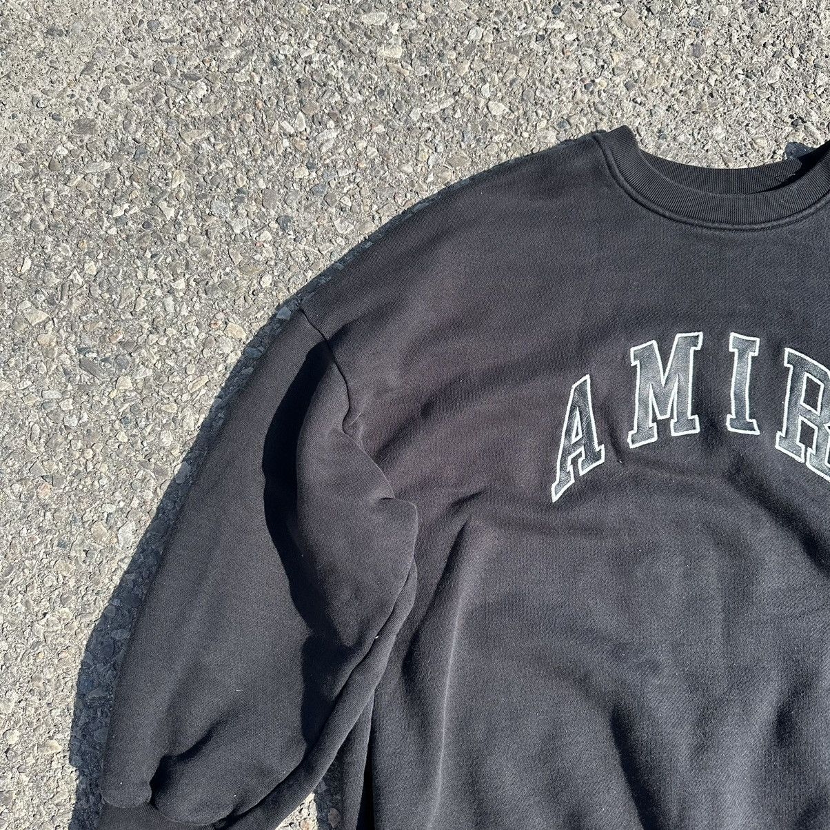 Amiri Amiri Big Logo Crewneck Size US S / EU 44-46 / 1 - 2 Thumbnail