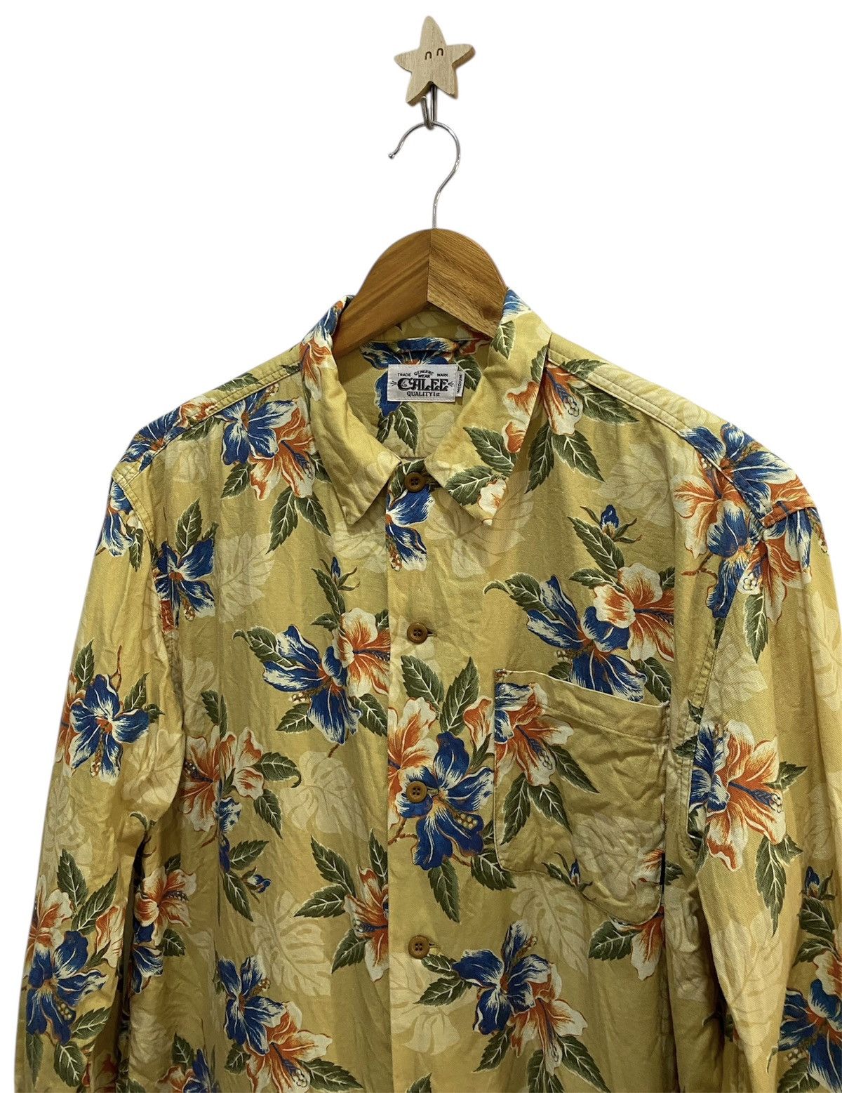 Japanese Brand CALEE Japanese Floral Shirt Medium Size US M / EU 48-50 / 2 - 2 Thumbnail