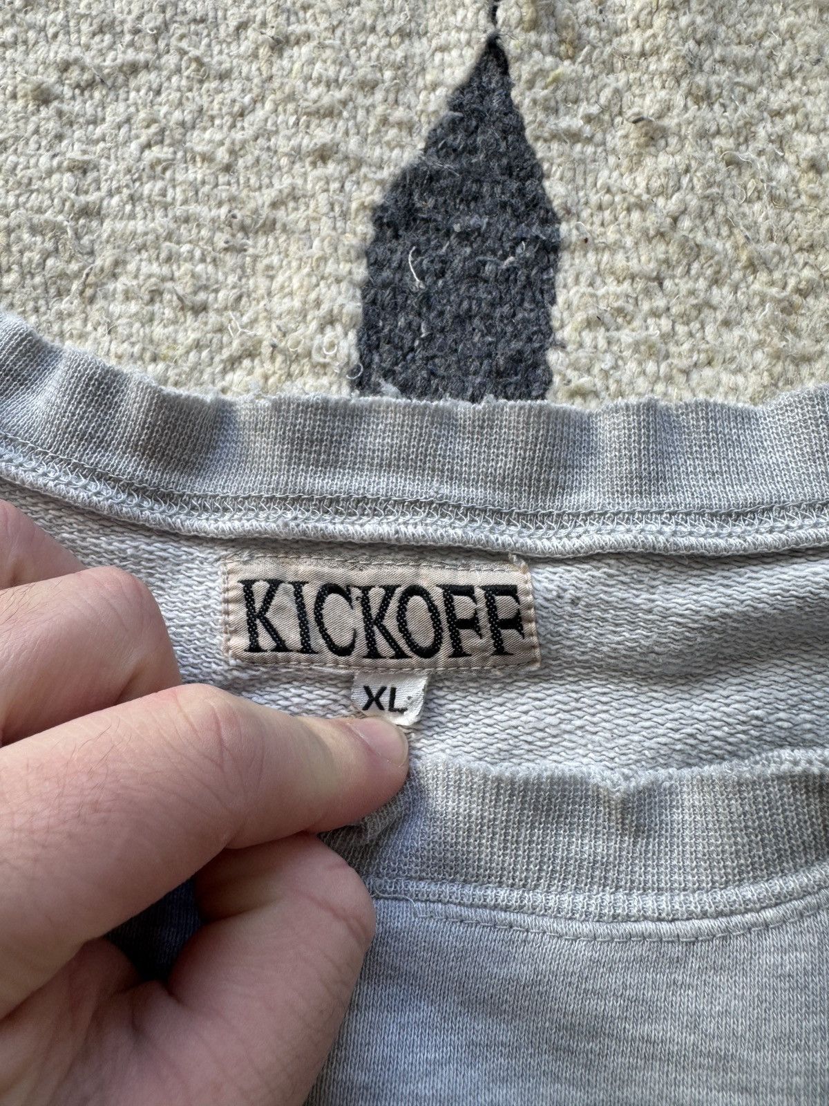 Vintage Vintage 80s Germany Deutschland KICKOFF Sweatshirt XL Size US XL / EU 56 / 4 - 5 Thumbnail