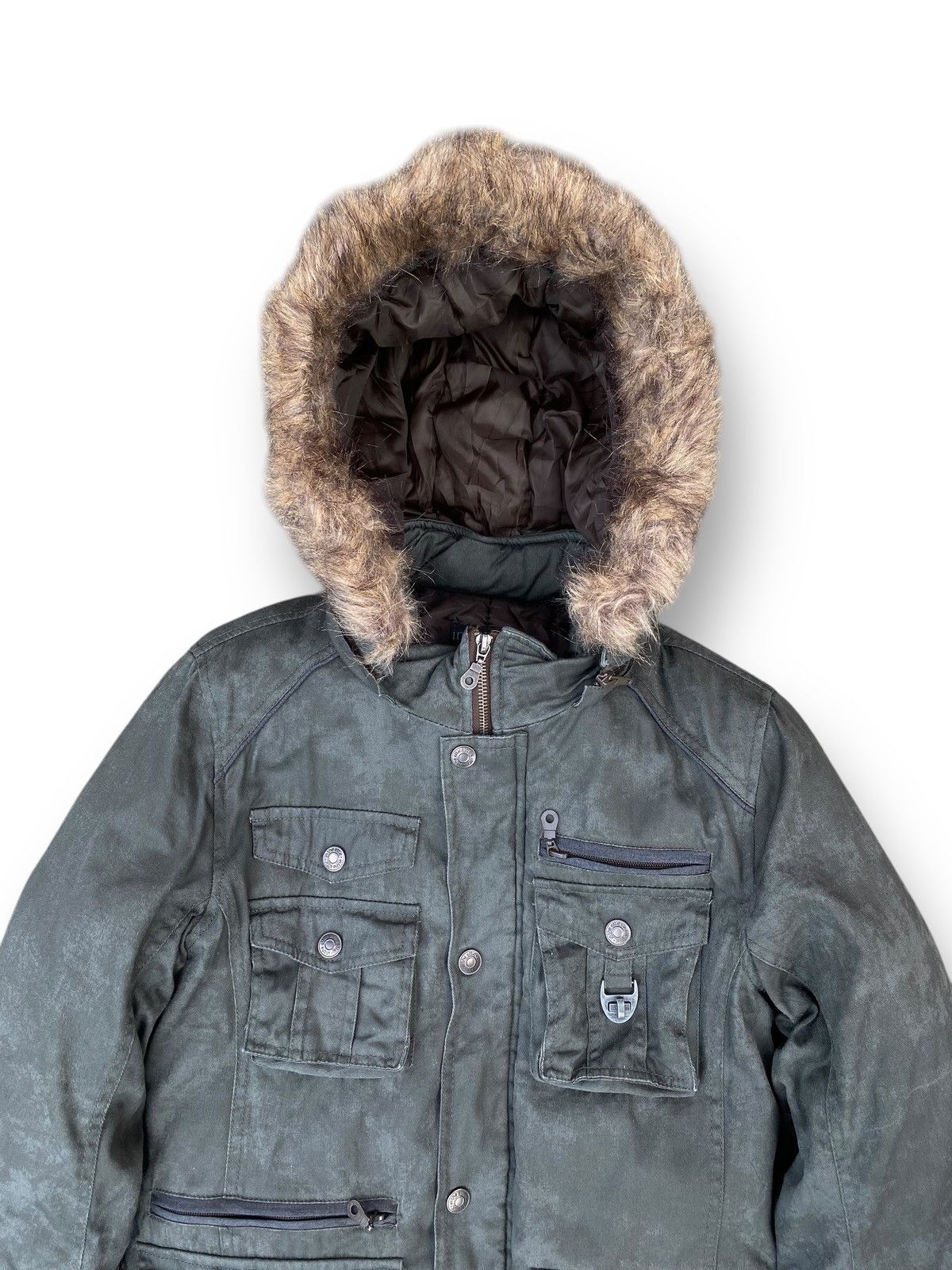 In The Attic Vintage In The Attic Fur Hoodies Jacket. #D9 Size US M / EU 48-50 / 2 - 2 Thumbnail