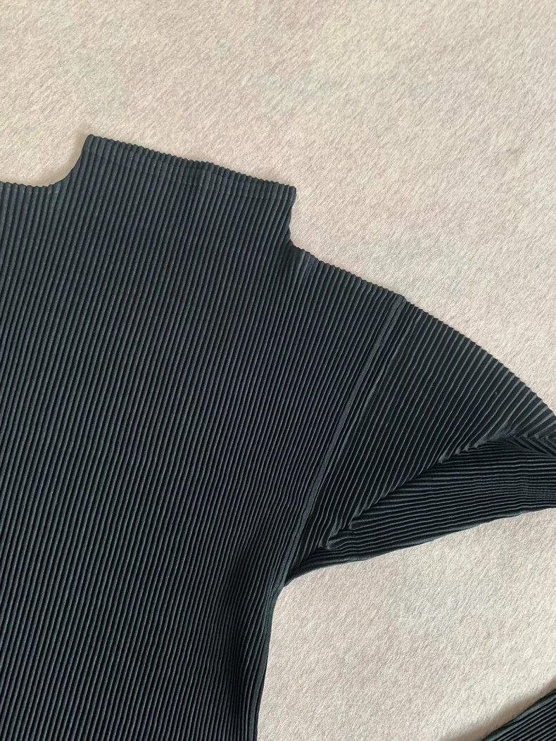 Issey Miyake issey miyake Black short-sleeved shirt 2506-Nextarrow Size M / US 6-8 / IT 42-44 - 3 Thumbnail