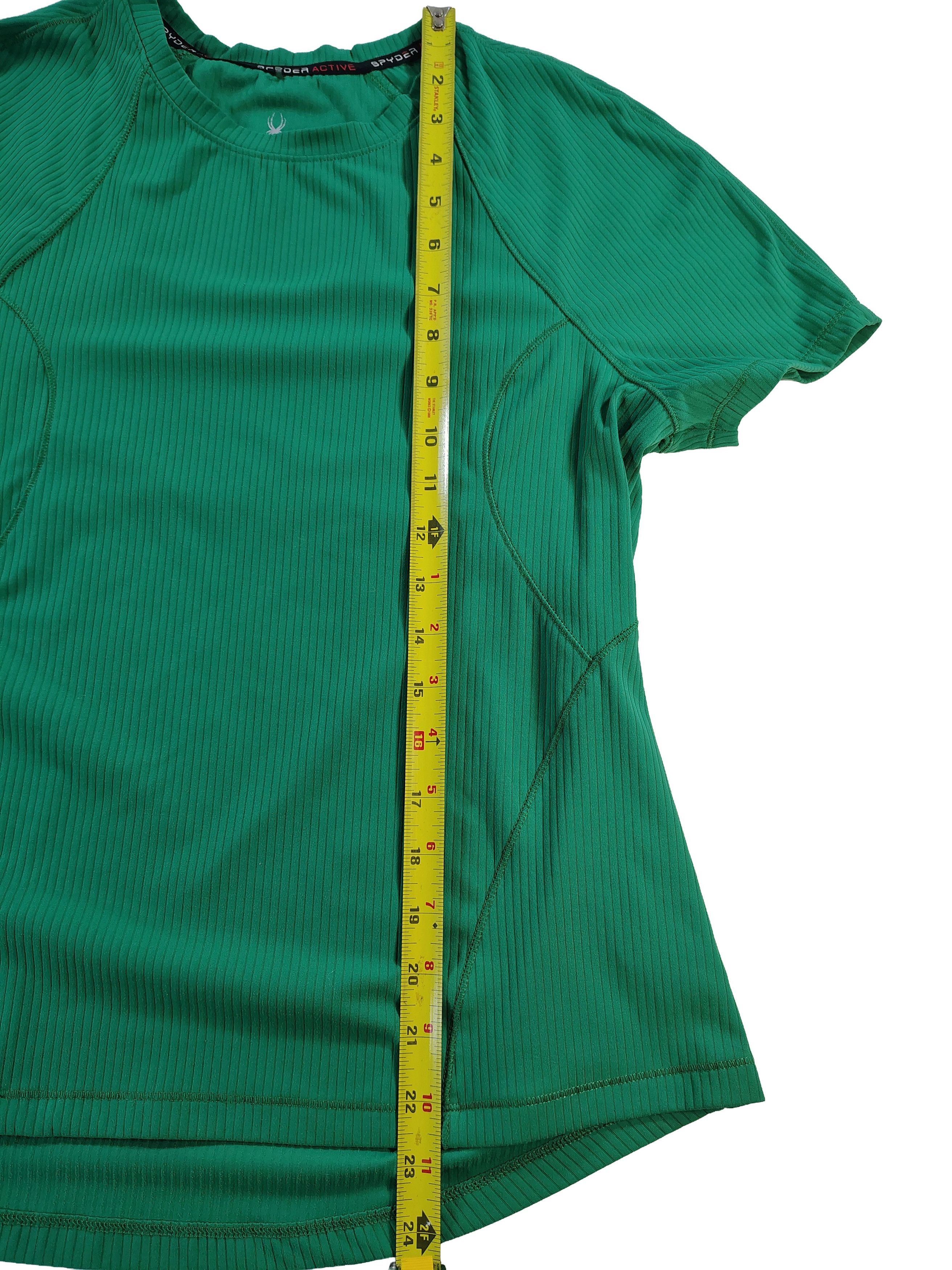 Spyder Women's Green Spyder Active Athletic T-Shirt Size M / US 6-8 / IT 42-44 - 3 Thumbnail