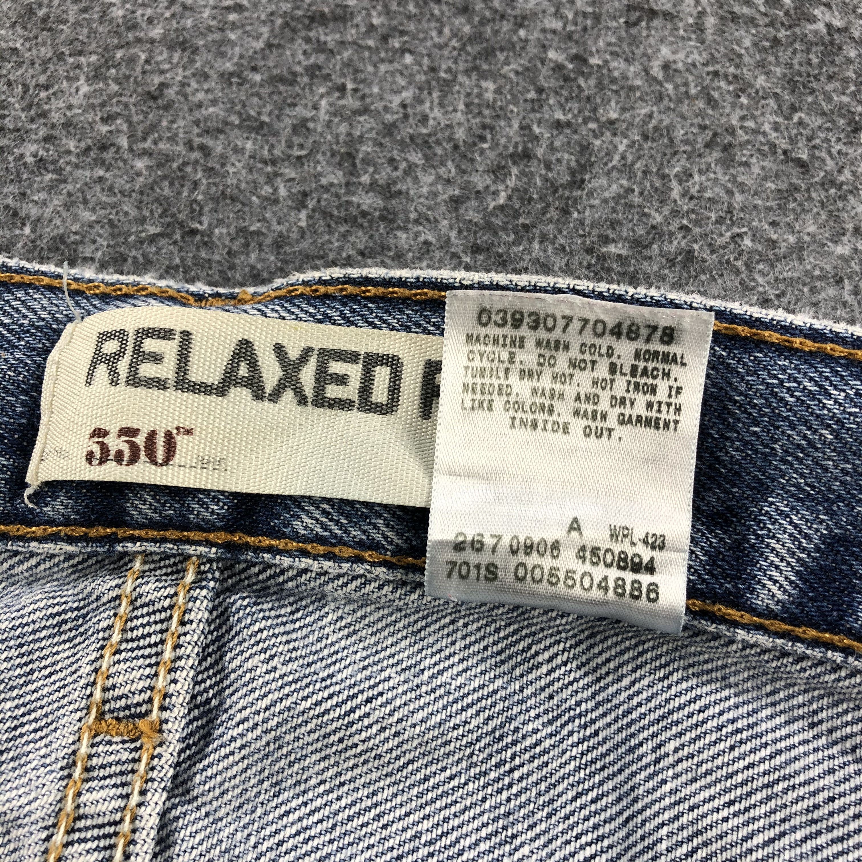Levi's Vintage Levis Jeans Lot 550 Stone Washed Denim-J1004 Size US 33 - 11 Thumbnail