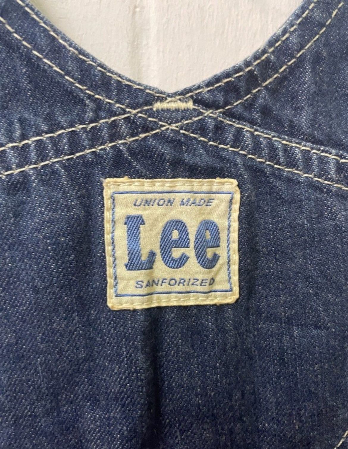 Lee Lee union vintage overall denim jeans Size US 35 - 6 Thumbnail