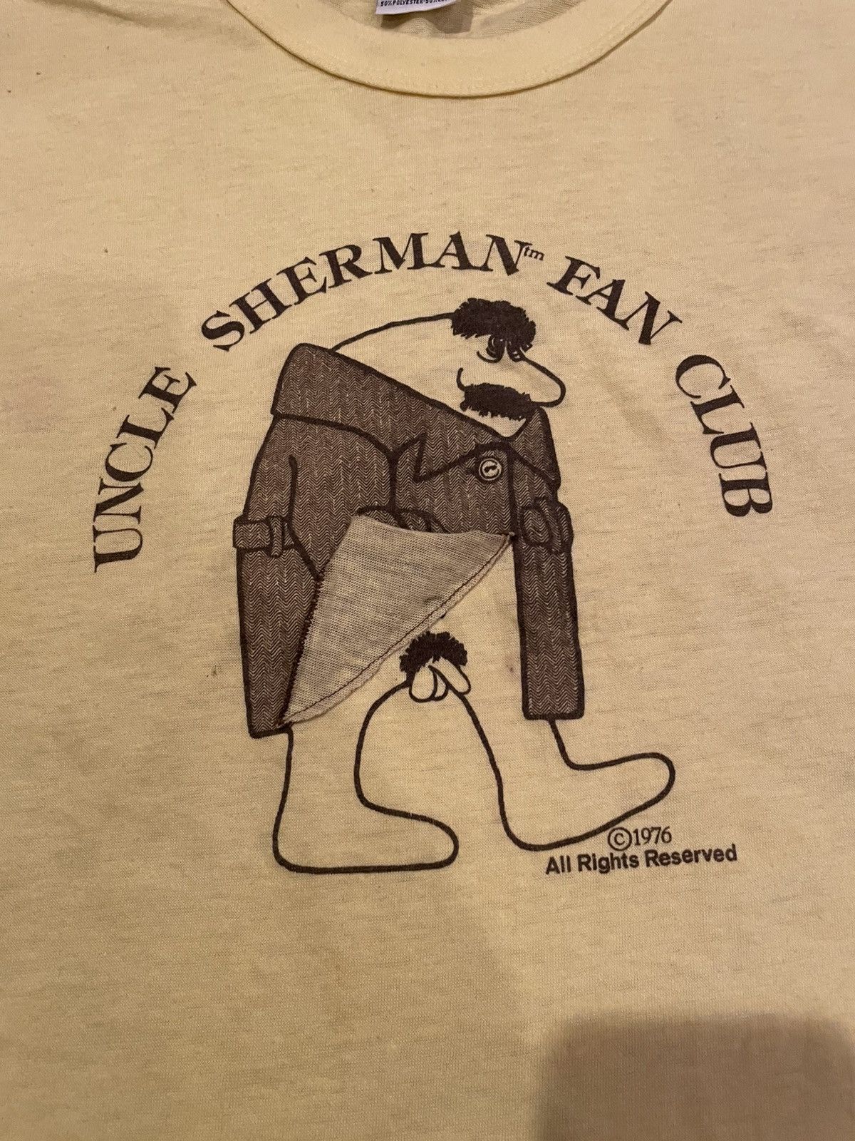 Other 70s Uncle Sherman Fan Club Tee Size US L / EU 52-54 / 3 - 3 Thumbnail