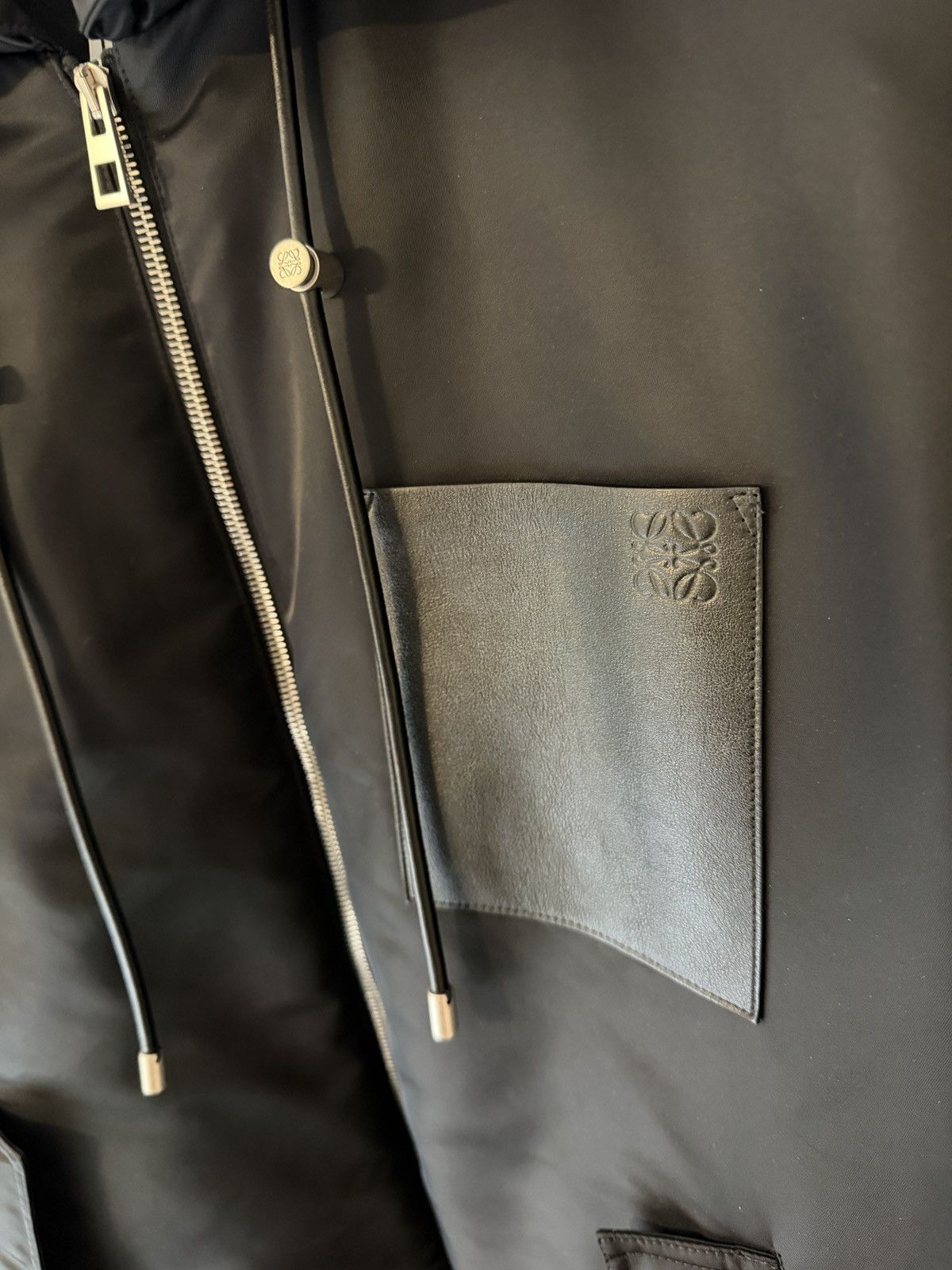 Loewe LOEWE HOODED JACKET - NEGRO Size US XL / EU 56 / 4 - 3 Thumbnail