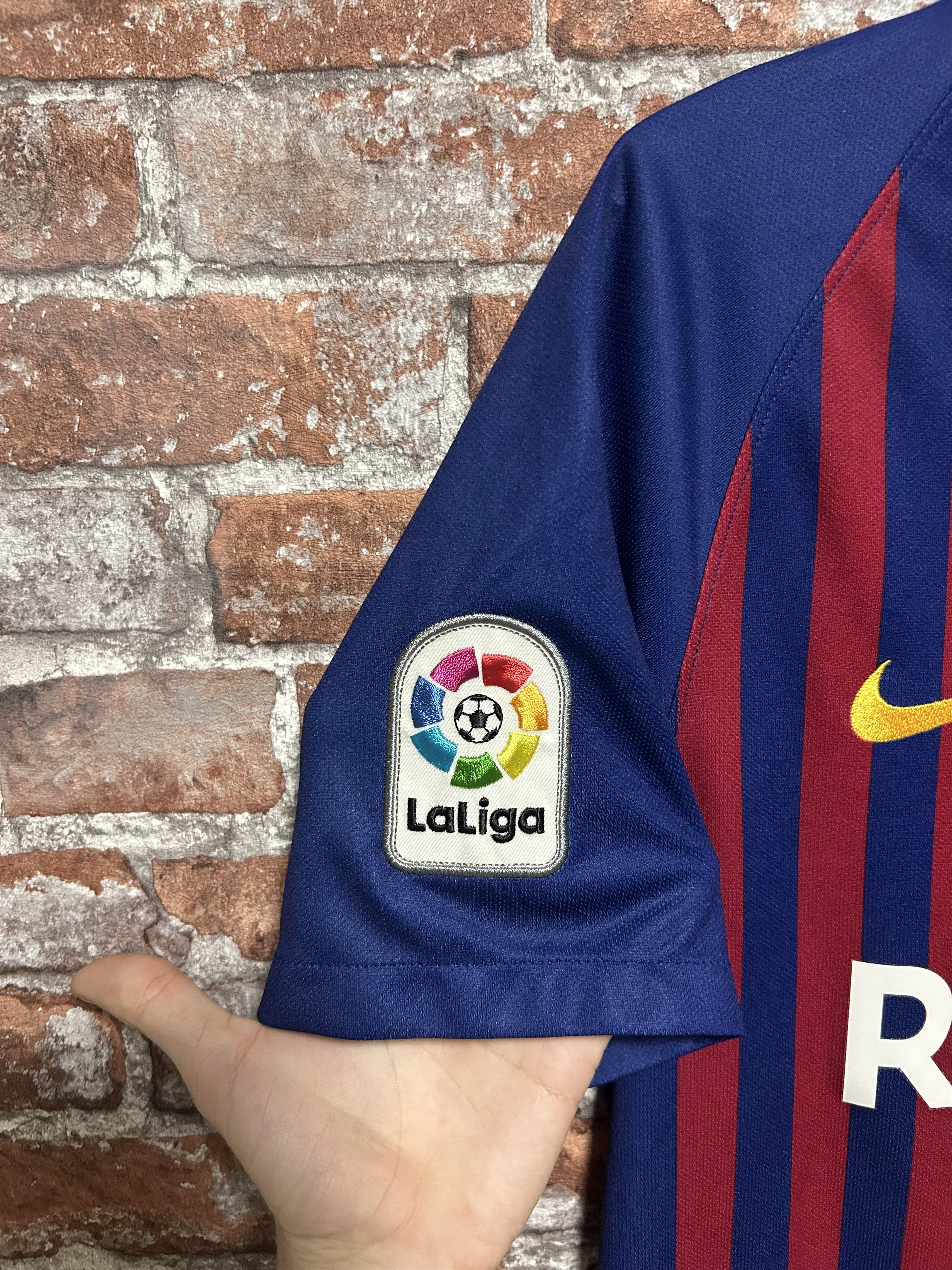 Nike Barcelona 2018 2019 Home Football Nike Shirt 894430-456 Size US S / EU 44-46 / 1 - 5 Thumbnail