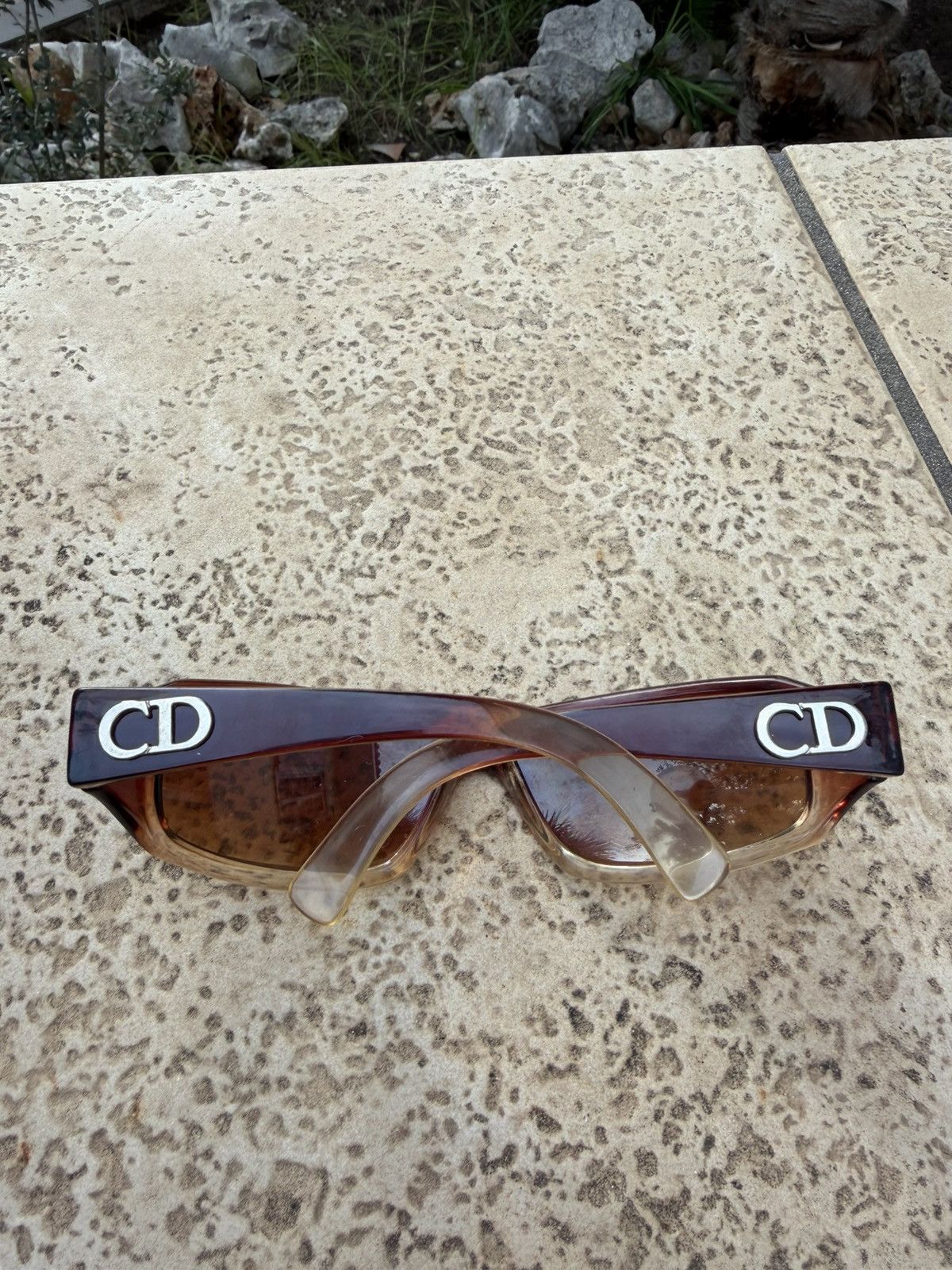 Christian Dior Monsieur Christian Dior Sunglasses 3103 Vintage Brown Size ONE SIZE - 6 Thumbnail