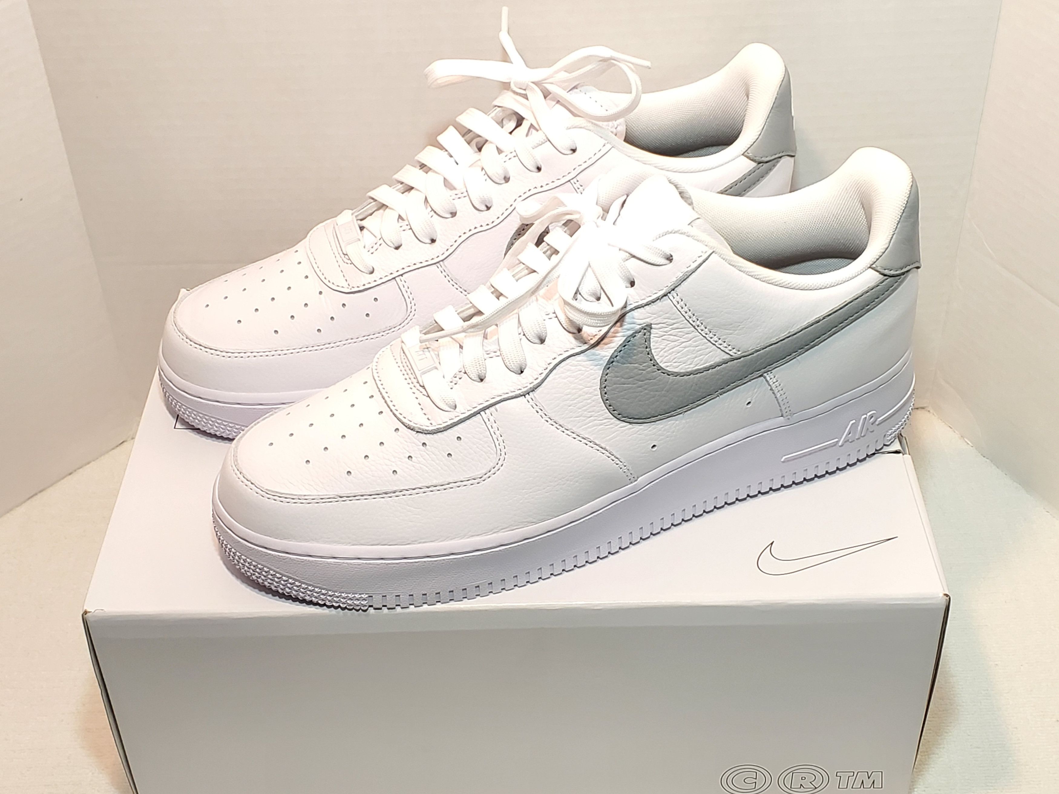 Nike Nike Air Force 1 Low White Wolf Grey Size 13 HF0659-900 NEW Size US 13 / EU 46 - 1 Thumbnail