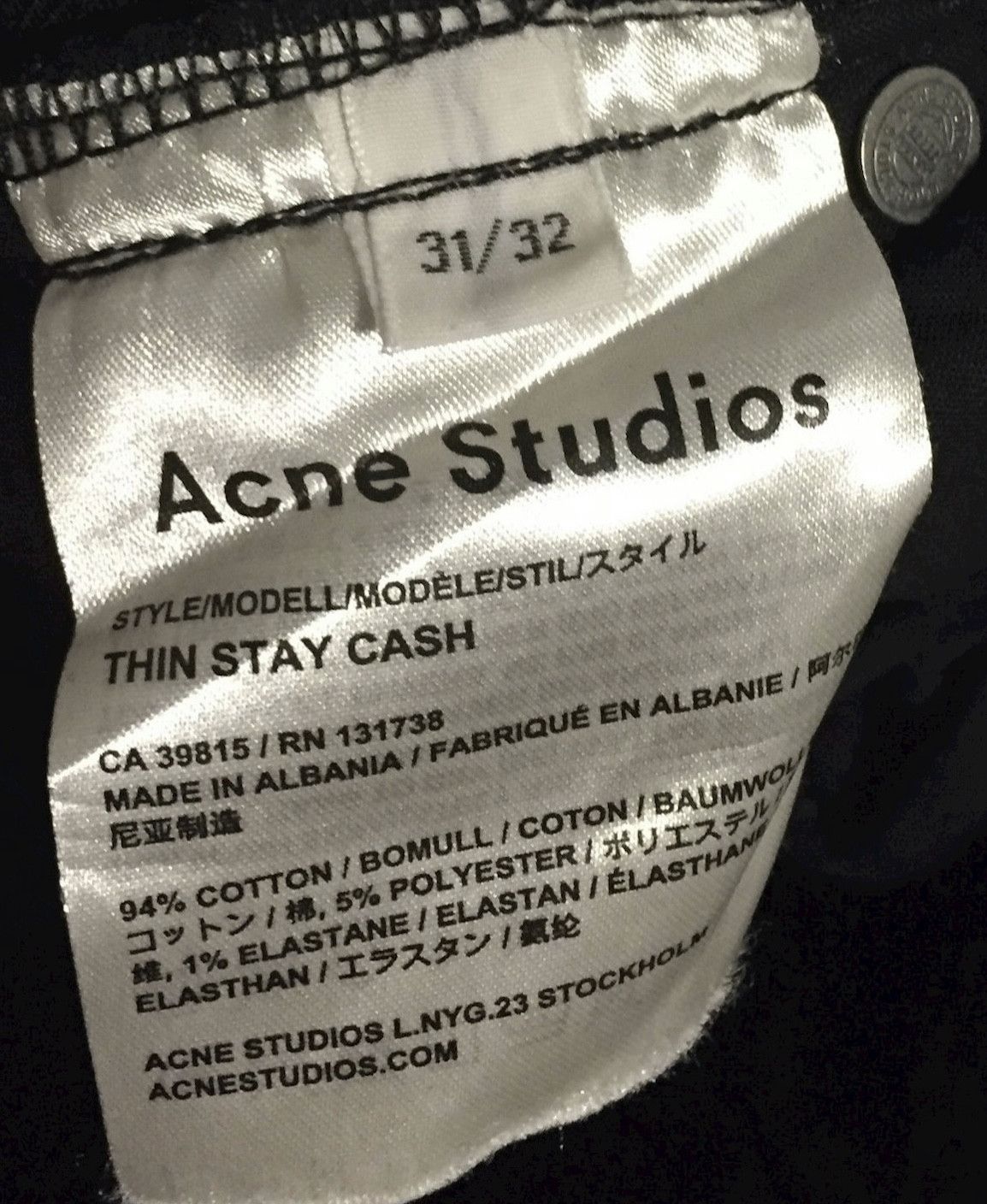 Acne Studios Acne Studios denim pants Size US 32 / EU 48 - 4 Thumbnail