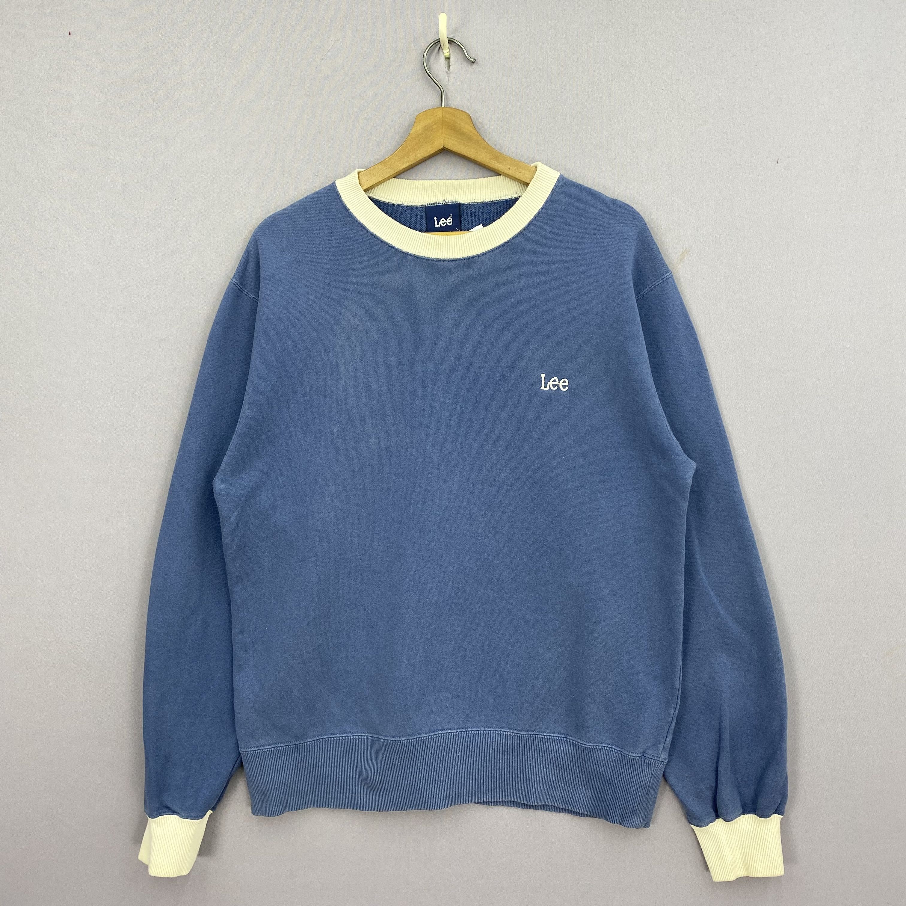 Lee Vintage 90s Lee Sweater Spell Out Script Sweatshirt Jumper Size US S / EU 44-46 / 1 - 2 Thumbnail