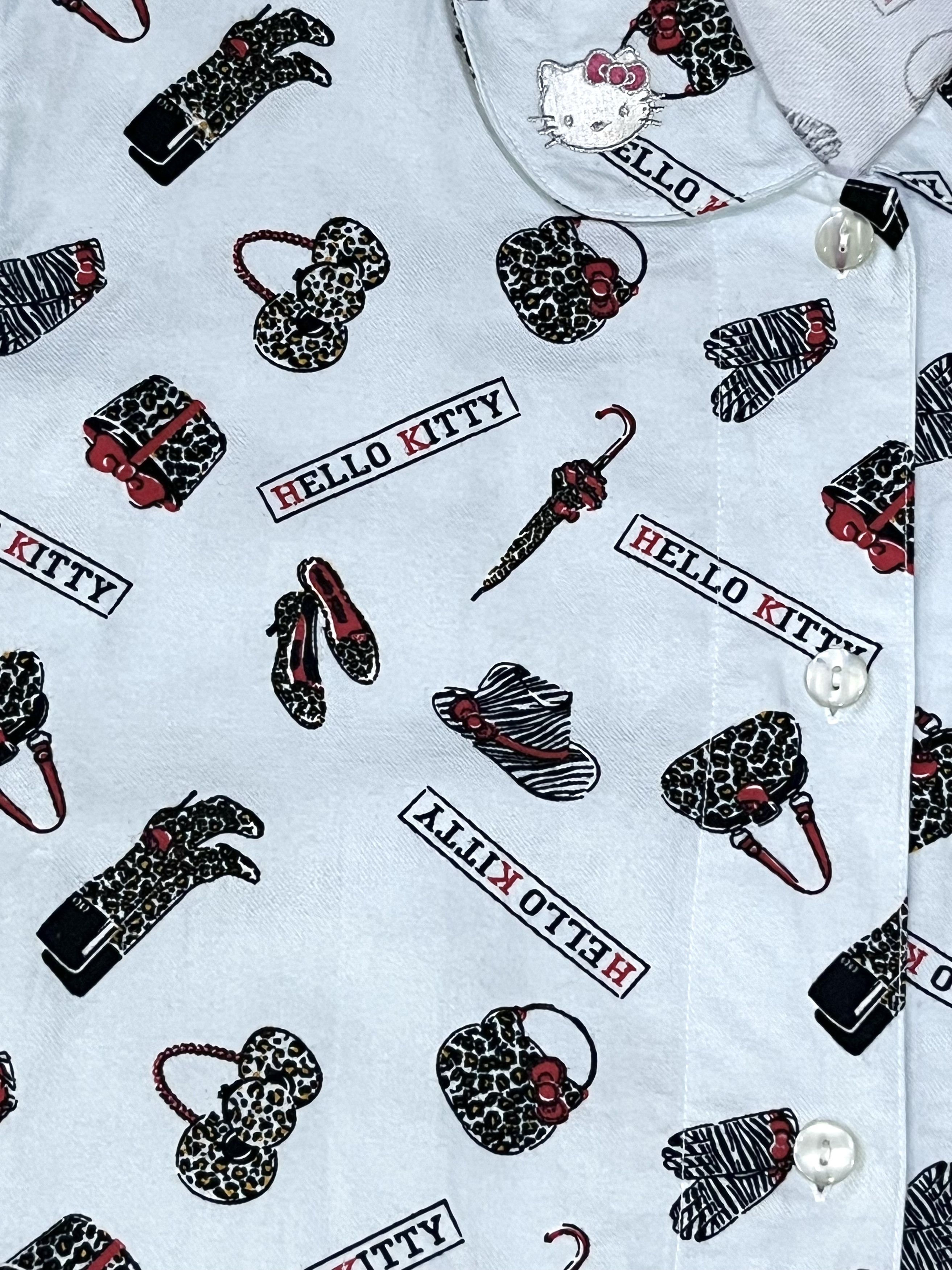 Sleeper HELLO KITTY 2008 Monogram Pajama Set Unisex Y2K Loungewear Size US L / EU 52-54 / 3 - 2 Thumbnail