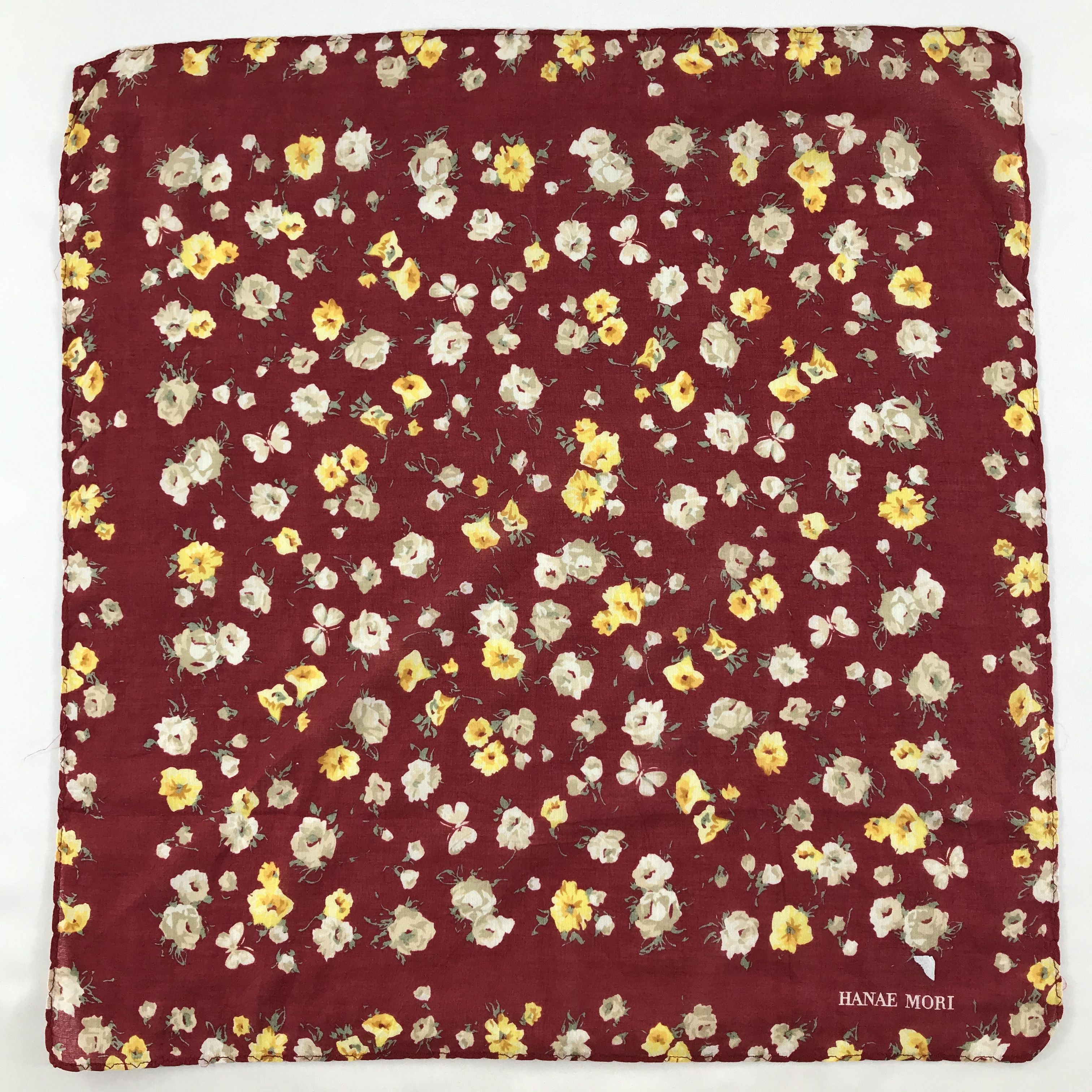 Hanae Mori × Vintage Hanae Mori Bandana/ Handkerchief / Neckerchief Size ONE SIZE - 3 Thumbnail