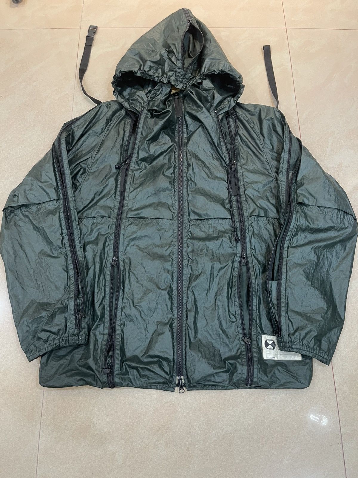 Final Home Final Home Survival Multi Zip Jacket Issey Miyake Size US M / EU 48-50 / 2 - 9 Thumbnail