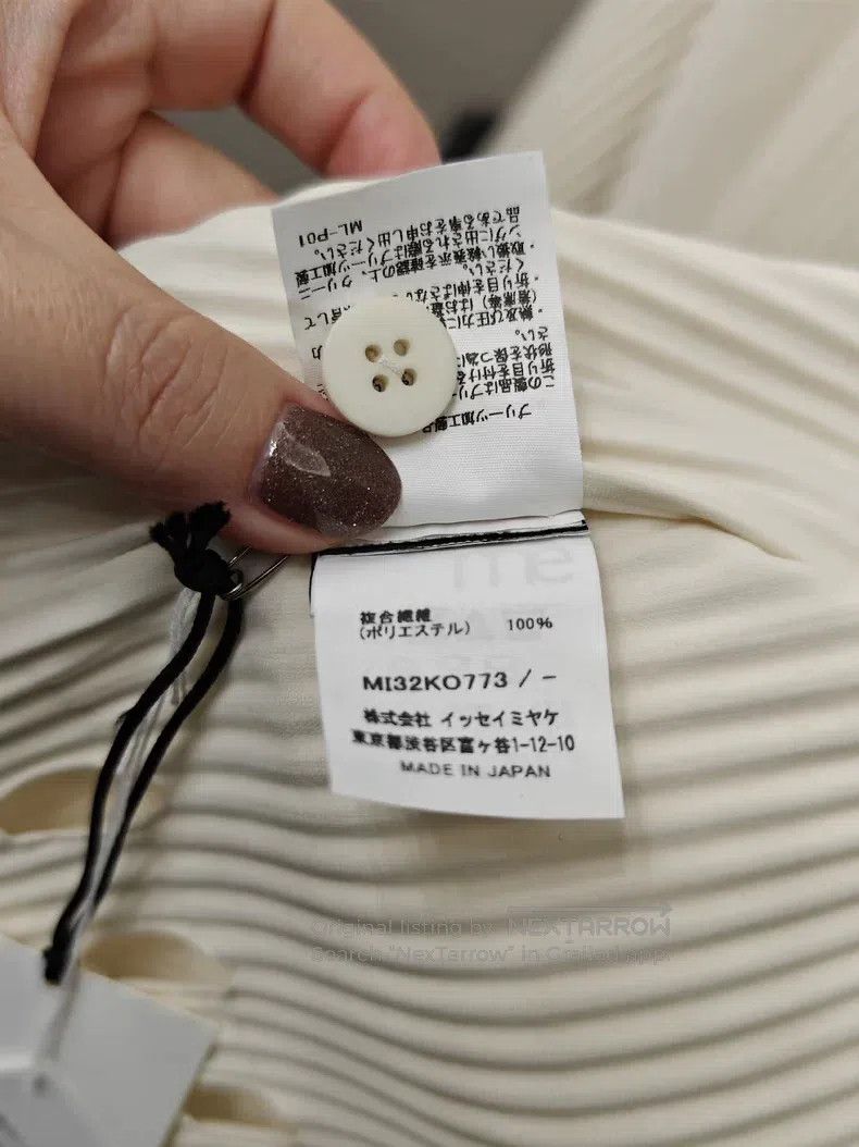 Issey Miyake Issey Miyake size:one size White Cardigan Size XXS / US 00 / IT 34 - 5 Thumbnail