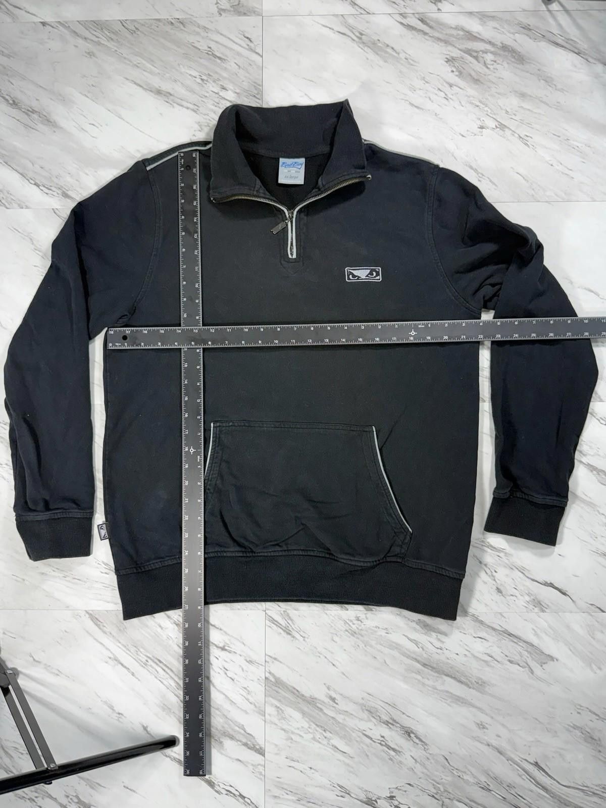 Other Bad Boy MMA Eyes Logo Quarter Zip Sweatshirt Black XL #8 Size US XL / EU 56 / 4 - 1 Thumbnail