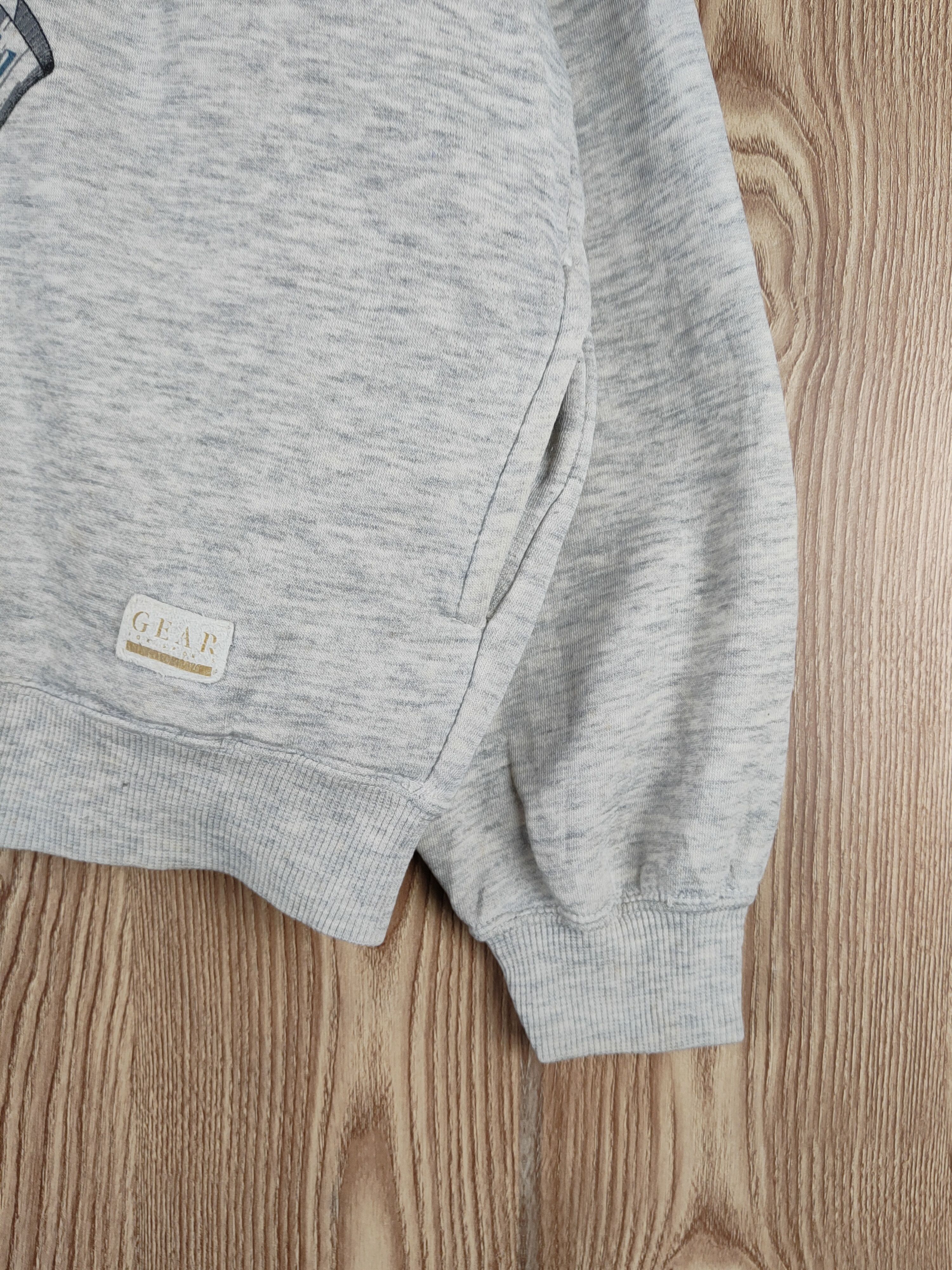 Japanese Brand × Vintage Vintage Stuff 🔥Gear Gray Hoodie Sweatshirts Size US XL / EU 56 / 4 - 8 Thumbnail
