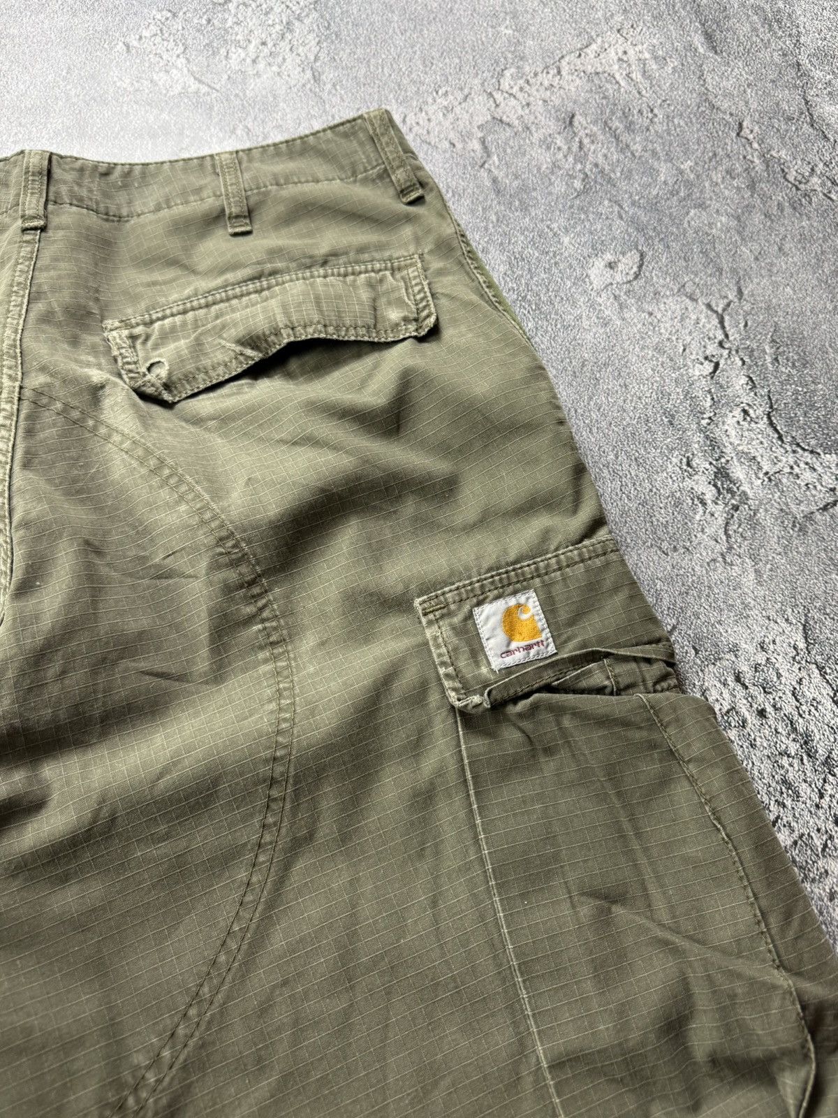 Carhartt Carhartt 32/34 Faded Cargo Pocket Ripstop Aviator Pants Size US 32 / EU 48 - 3 Thumbnail