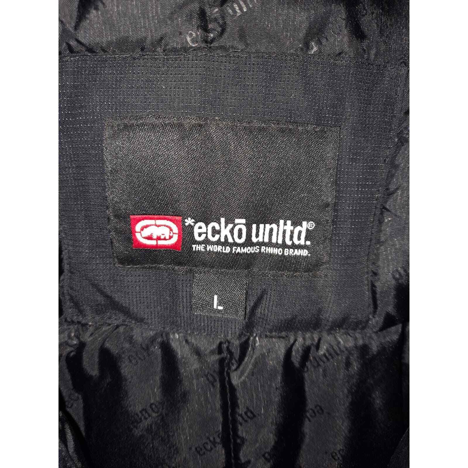 Other Ecko Unltd Red Long Black Puffer Coat With Faux Fur Hood Siz Size US L / EU 52-54 / 3 - 5 Thumbnail