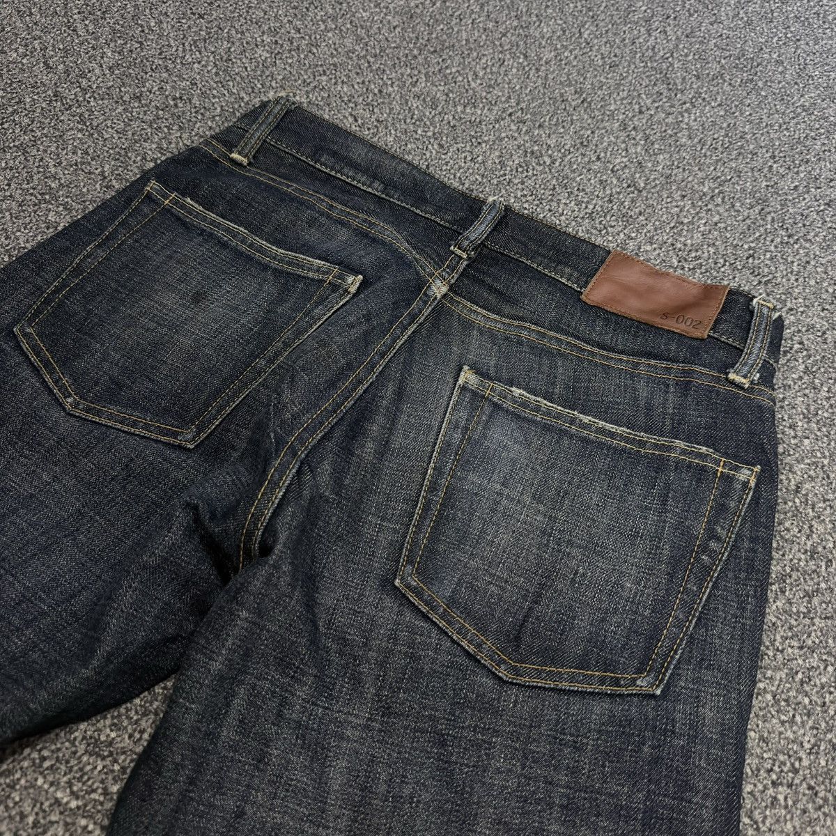 Undercover × Uniqlo 🇯🇵 Vintage 90s Japanese Denim Uniqlo S002 Streetwear Jeans Size US 30 / EU 46 - 7 Thumbnail
