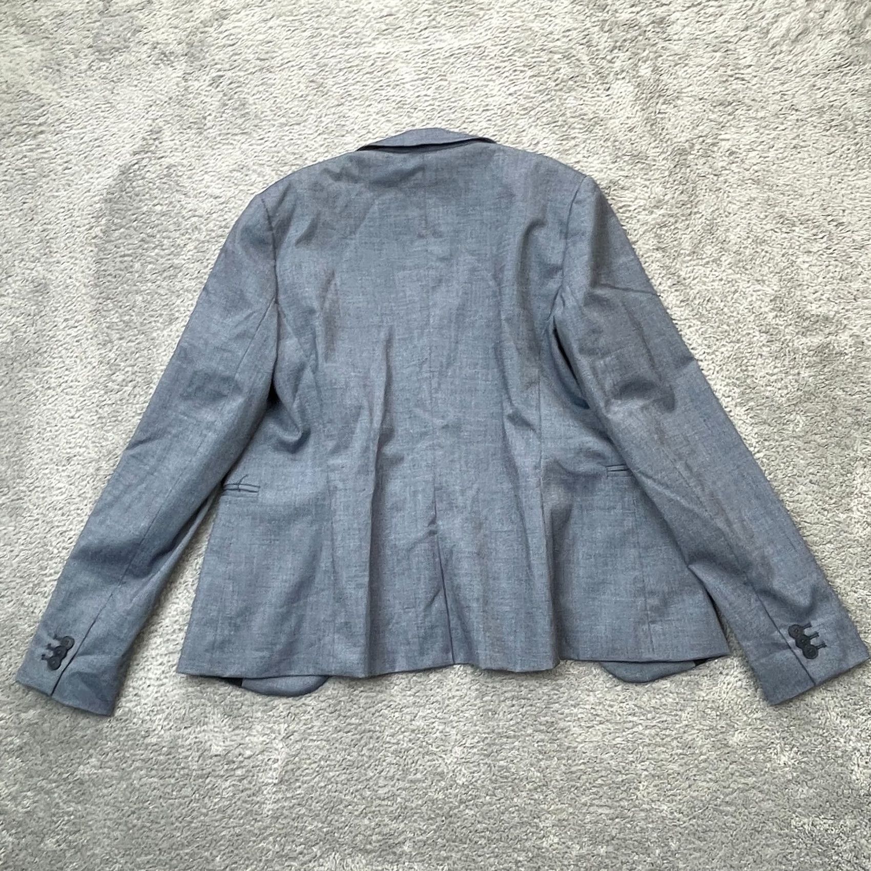 Banana Republic Banana Republic Womens 8 Blue Blazer Jacket Coat Stretch Lined Single Breasted Size M / US 6-8 / IT 42-44 - 2 Thumbnail