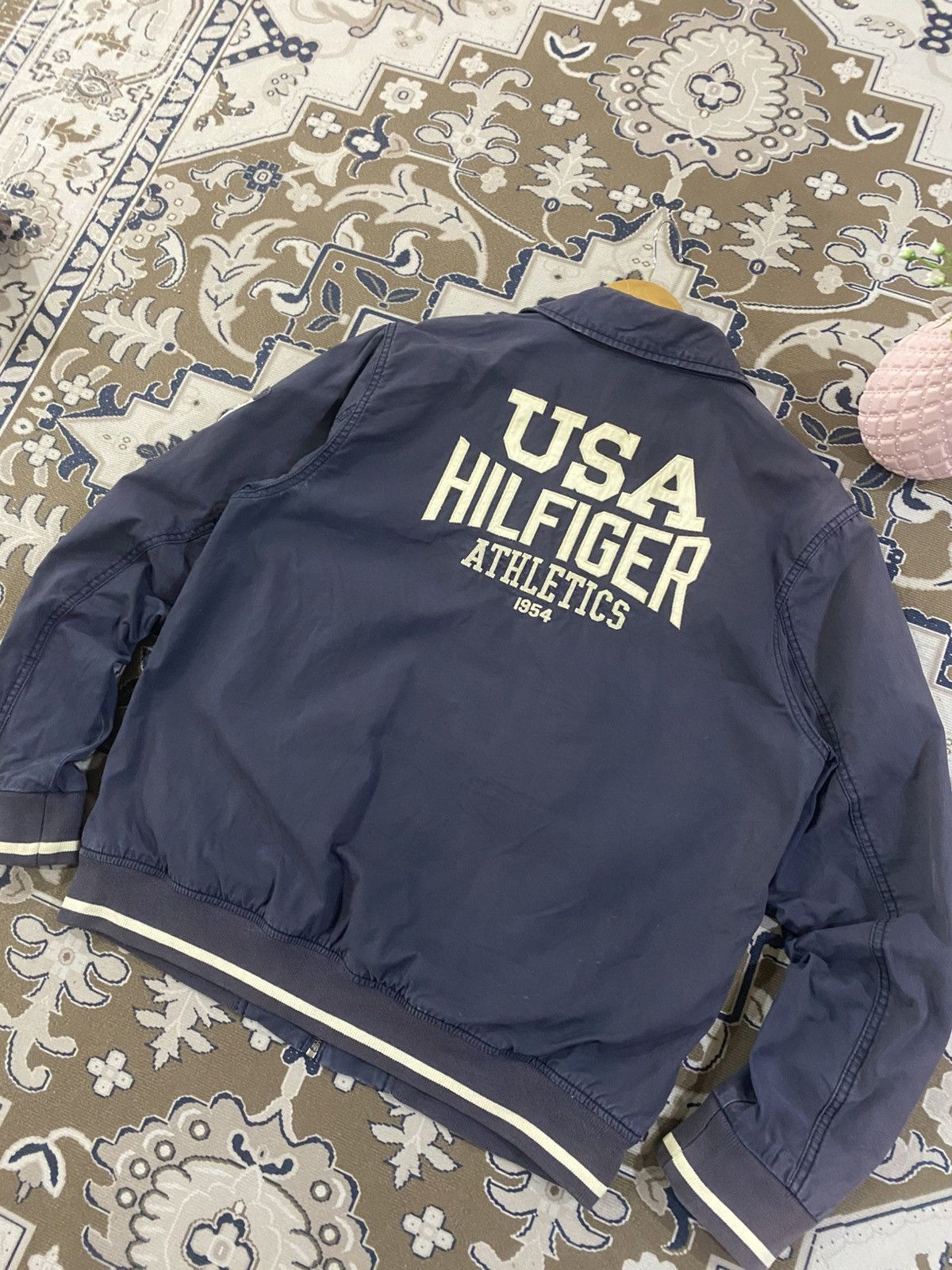 Tommy Hilfiger VINTAGE TOMMY HILFIGER BIG SPELLOUT VARSITY Size US XL / EU 56 / 4 - 14 Thumbnail