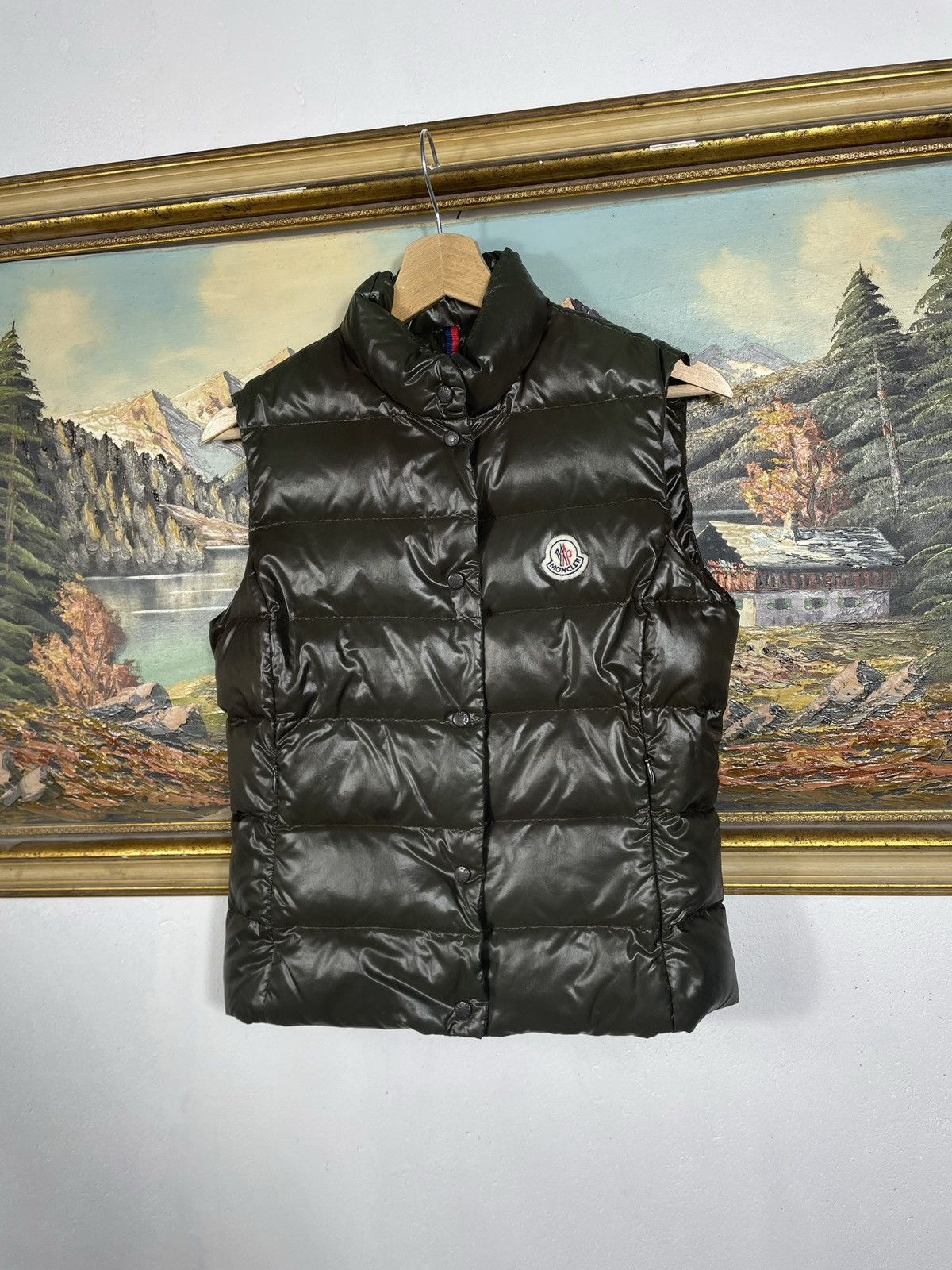Designer Moncler retro 00s down jacket luxury old money designer Size S / US 4 / IT 40 - 3 Thumbnail