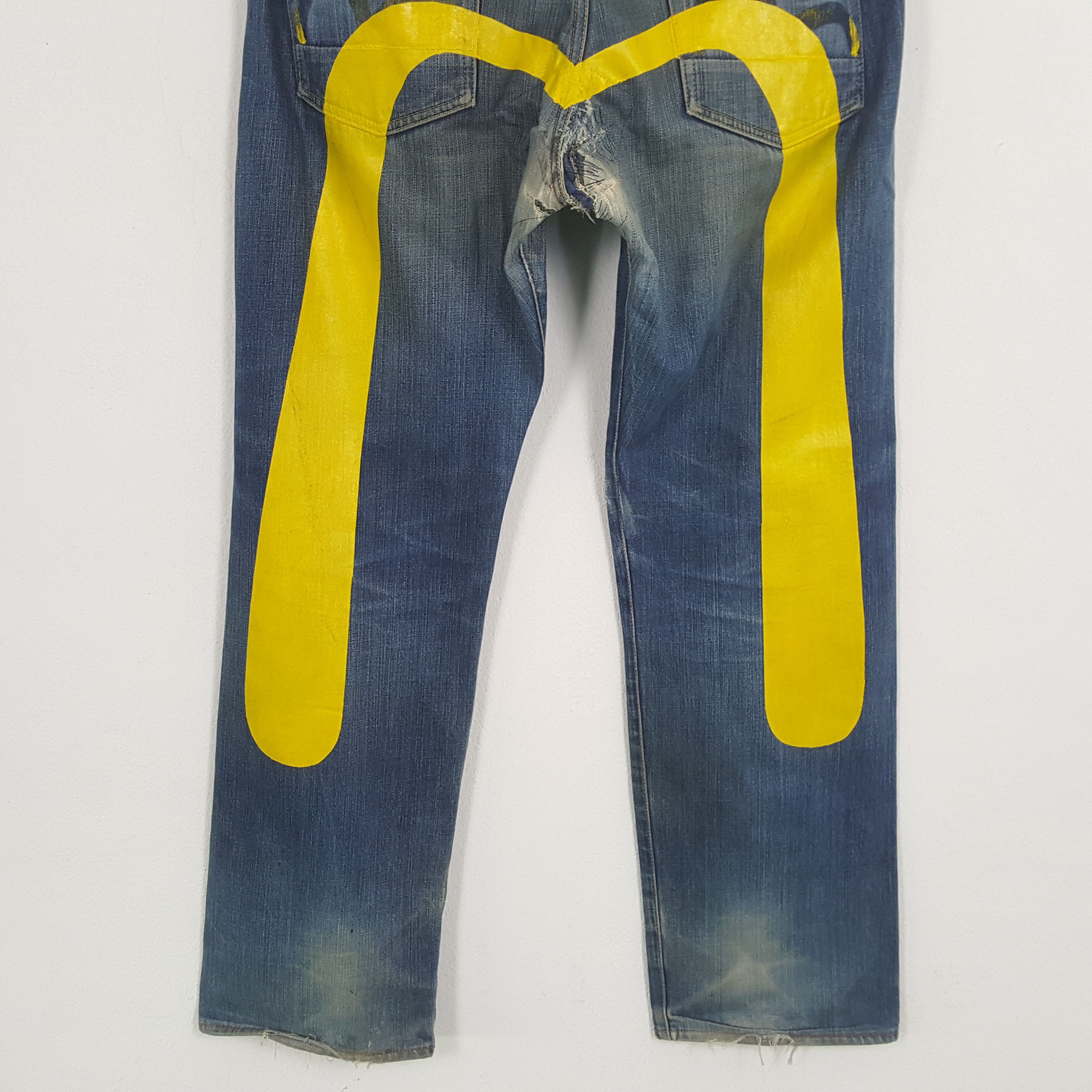 Evisu × Japanese Brand × Vintage EVISU Japanese Brand Streetwear Custom Daicock Jeans Size US 36 / EU 52 - 3 Thumbnail