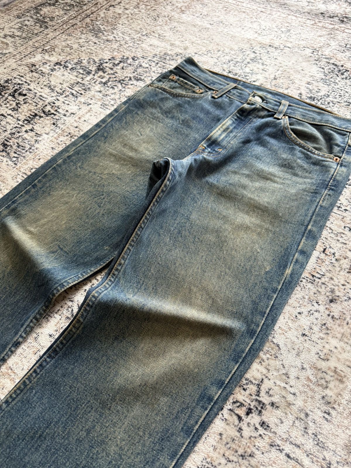 Levi's Vintage Clothing Vintage LEVIS 517 Muddy Wash Flared Bootcut Jeans Japan Made Size US 32 / EU 48 - 4 Thumbnail