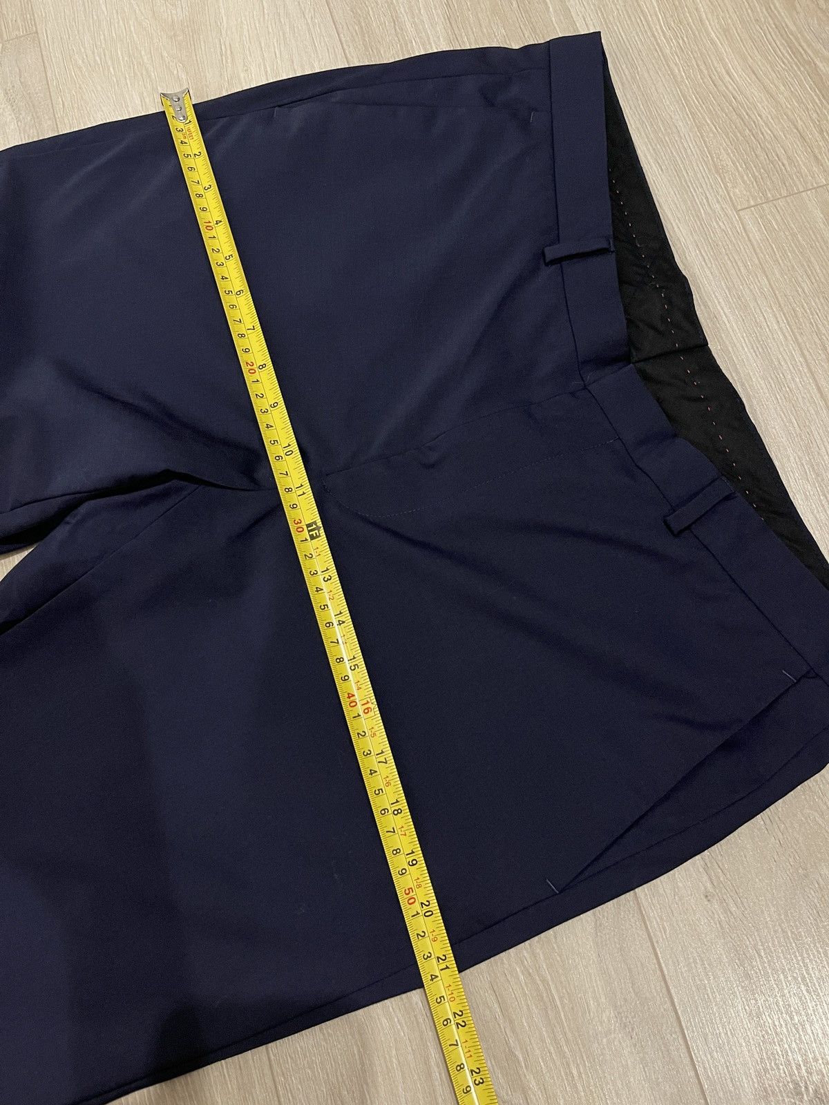 Hugo Boss HUGO BOSS men’s trousers classic wool dark blue pants Size 42L - 7 Thumbnail