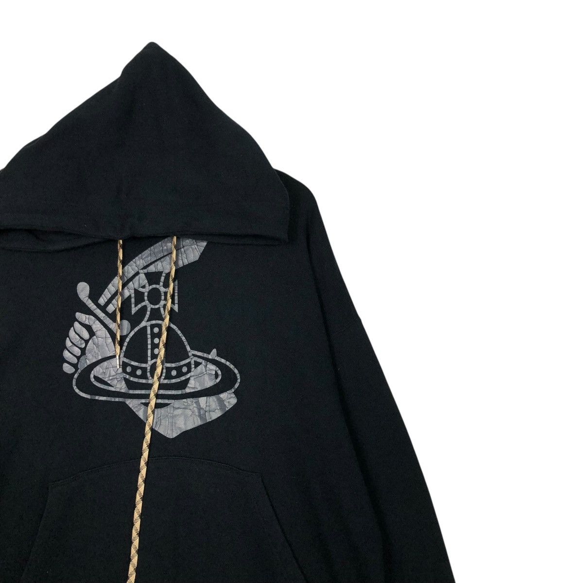 Vivienne Westwood 🔥VINTAGE HOODIE SWEATER VIVIENNE WESTWOOD ANGLOMANIA Size XS / US 0-2 / IT 36-38 - 8 Thumbnail
