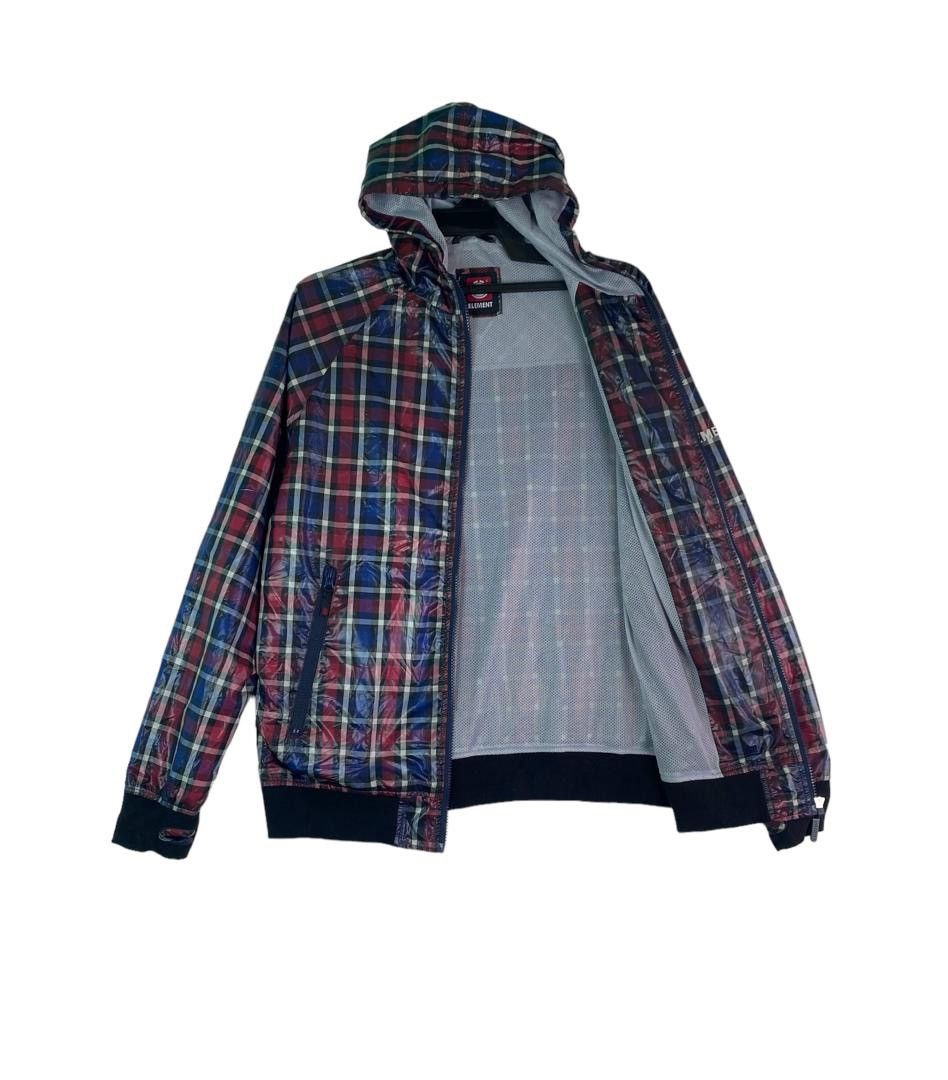 Rare ELEMENT skateboard dobby check shell jacket