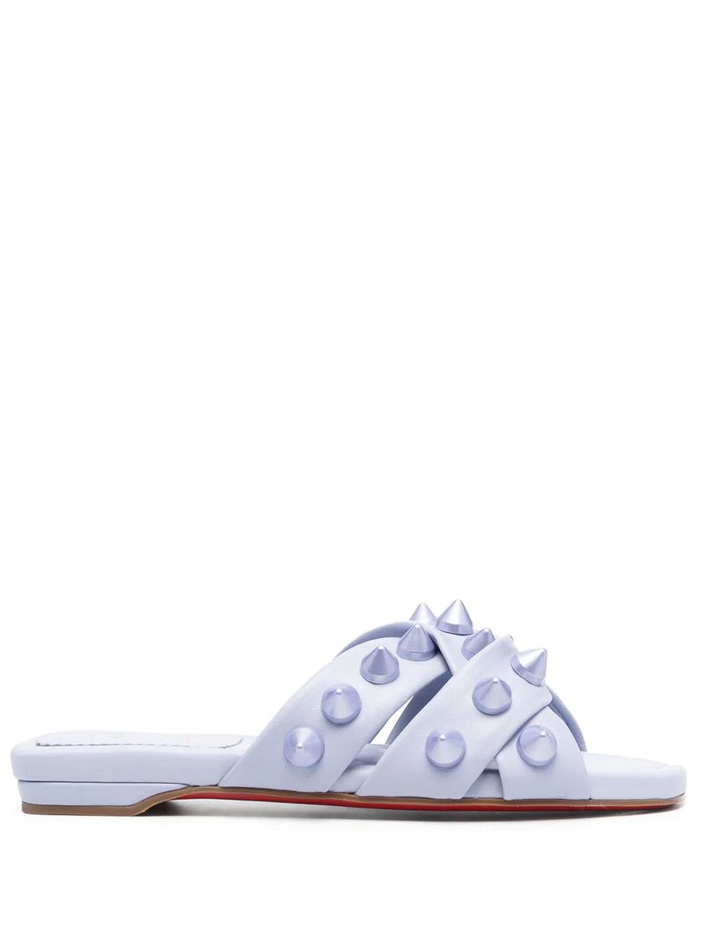 Christian Louboutin o1s1wg110924 Miss Spika Slide in Skylight Size US 7 / IT 37 - 1 Thumbnail