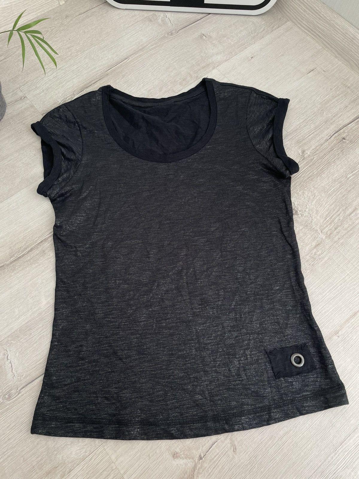 20471120 × Hysteric Glamour × Marithe + Francois Girbaud Y2k 2000s Tank Top Tee Rick Owens Style Cyber Avant Garde Size M / US 6-8 / IT 42-44 - 4 Thumbnail