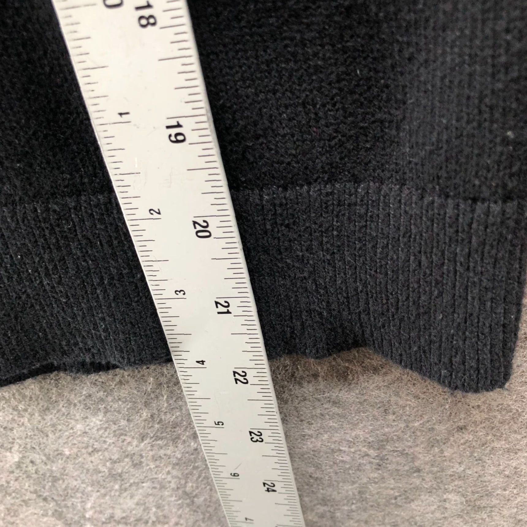J.Crew J. Crew Bell Sleeve Sweater Womens S Black Crewneck Cotton Pullover Size S / US 4 / IT 40 - 8 Thumbnail