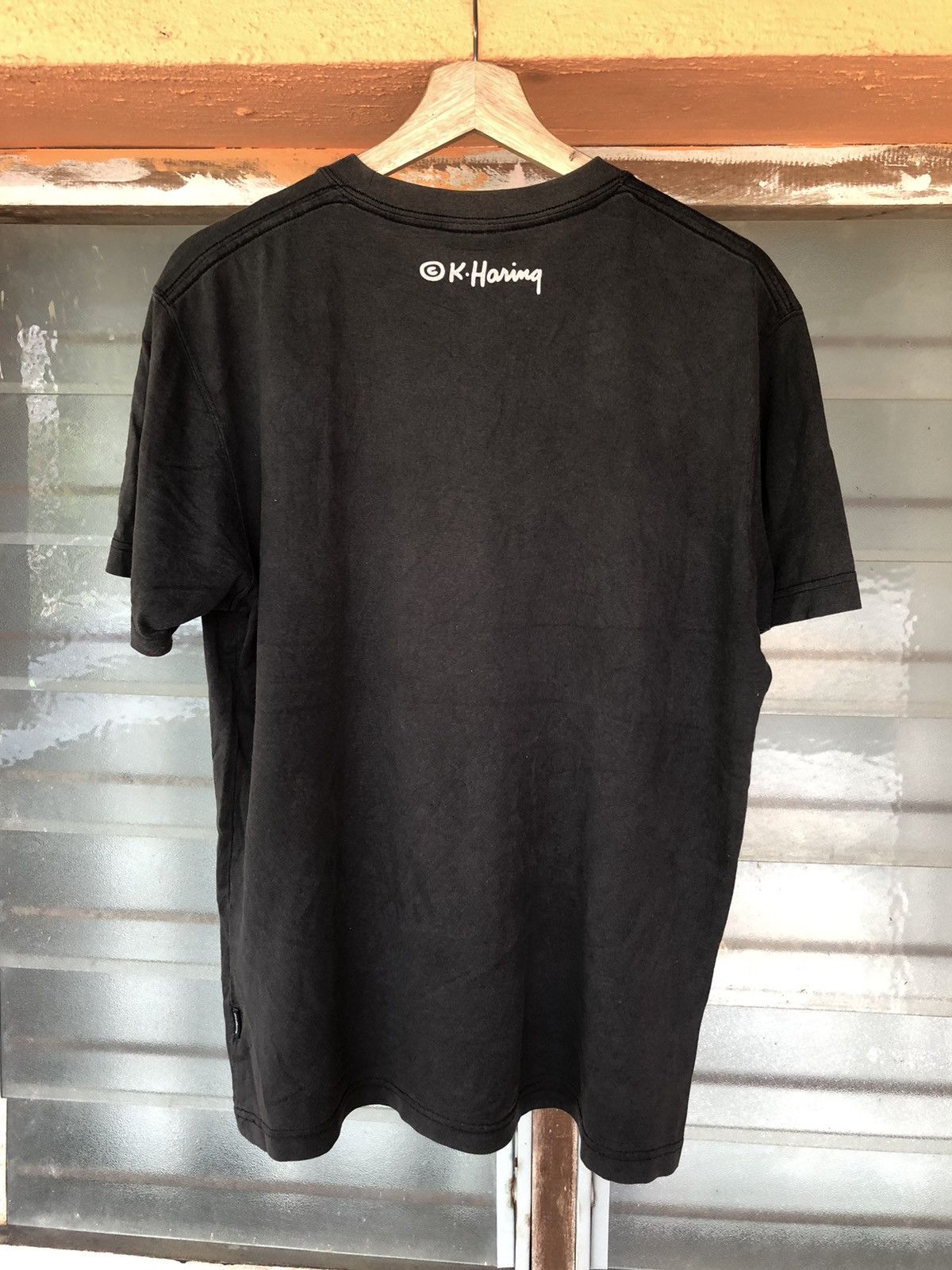 Keith Haring Vintage Keith Haring Estate Skateboard Shirt Faded Tee Size US M / EU 48-50 / 2 - 5 Thumbnail
