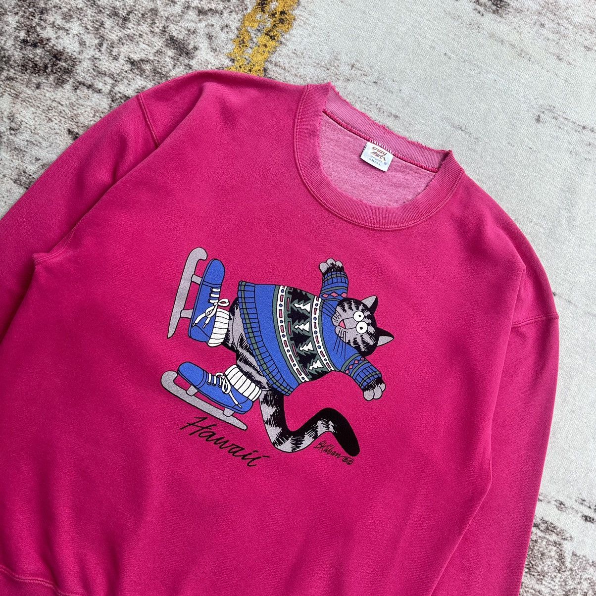 Vintage VINTAGE CRAZY SHIRT HAWAII FAT CAT MADE IN USA Size US S / EU 44-46 / 1 - 3 Thumbnail