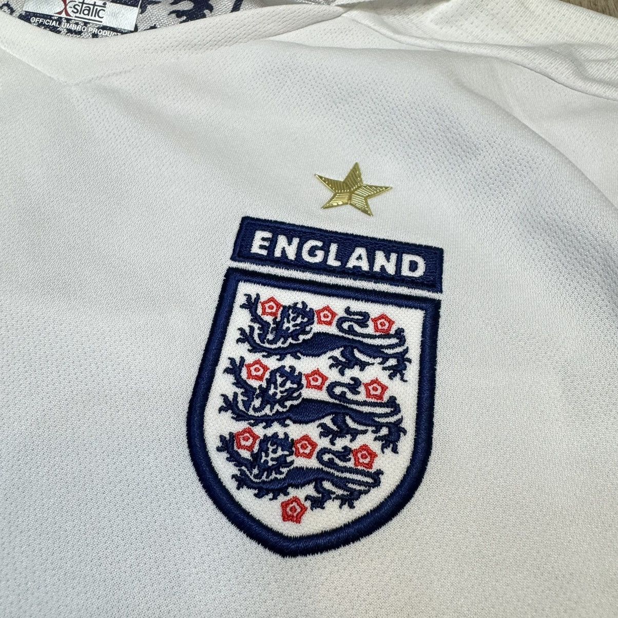 Umbro (Youth size)England World Cup 2006 home shirt #7 Beckham Size M / US 6-8 / IT 42-44 - 5 Thumbnail