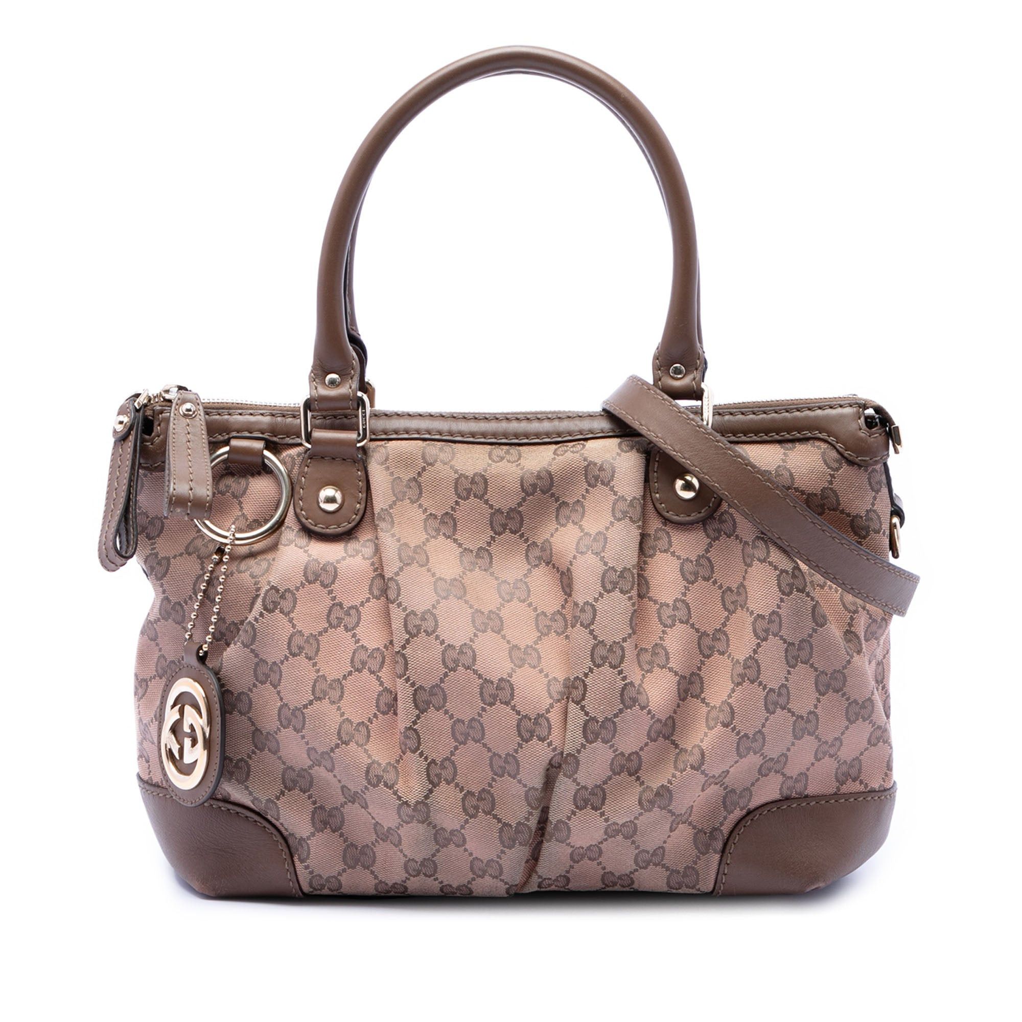 Gucci GG Canvas Sukey Satchel Size ONE SIZE - 1 Thumbnail