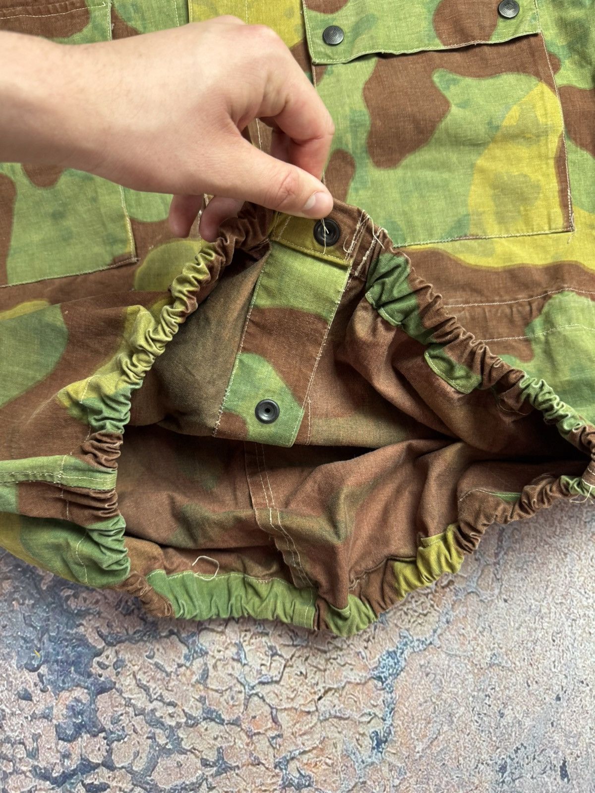 Vintage 1968 Italian Army San Marco M29 Paratrooper Camo Jacket Size US M / EU 48-50 / 2 - 10 Thumbnail