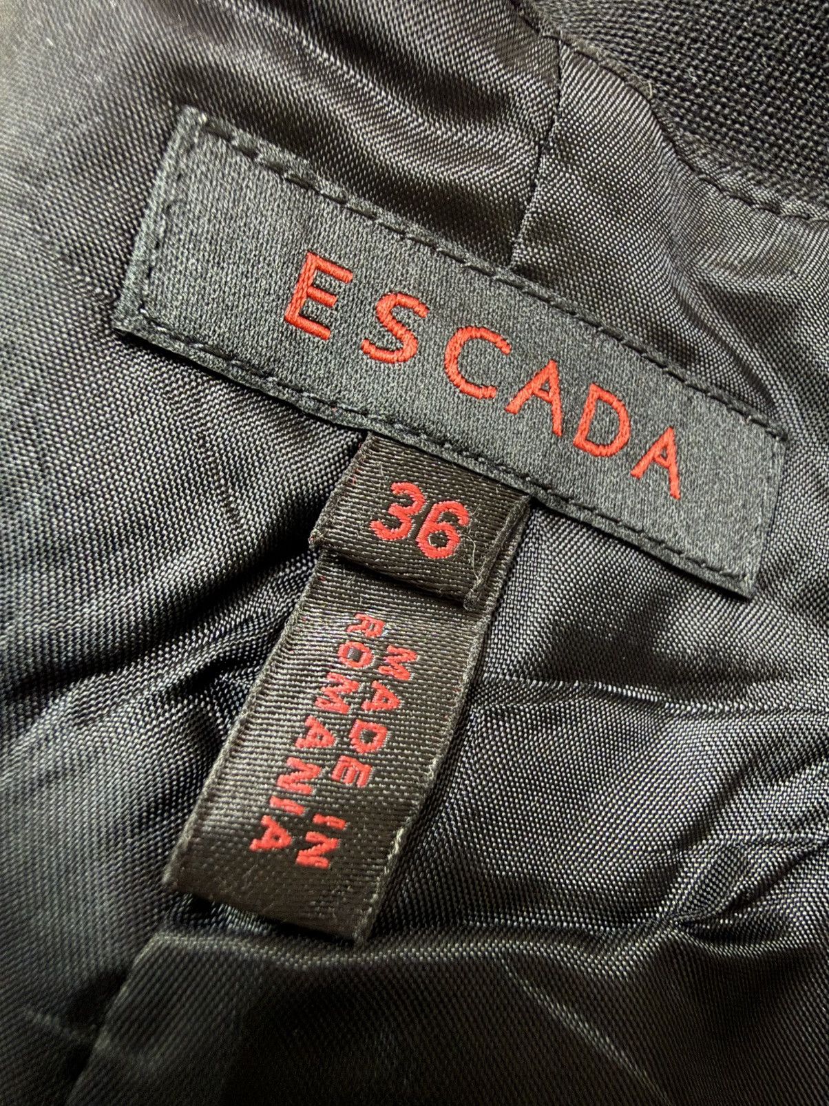 Escada Escada Split Back Pencil Skirt Size 28" / US 6 / IT 42 - 8 Thumbnail