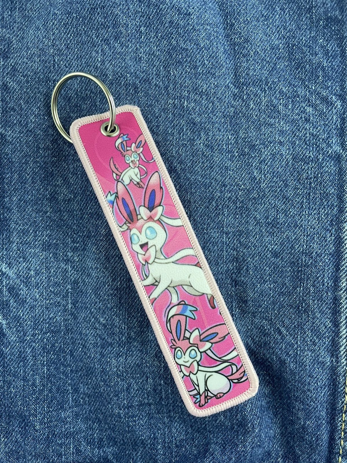 Other Sylveon 5 Inch Keychain Size ONE SIZE - 2 Thumbnail