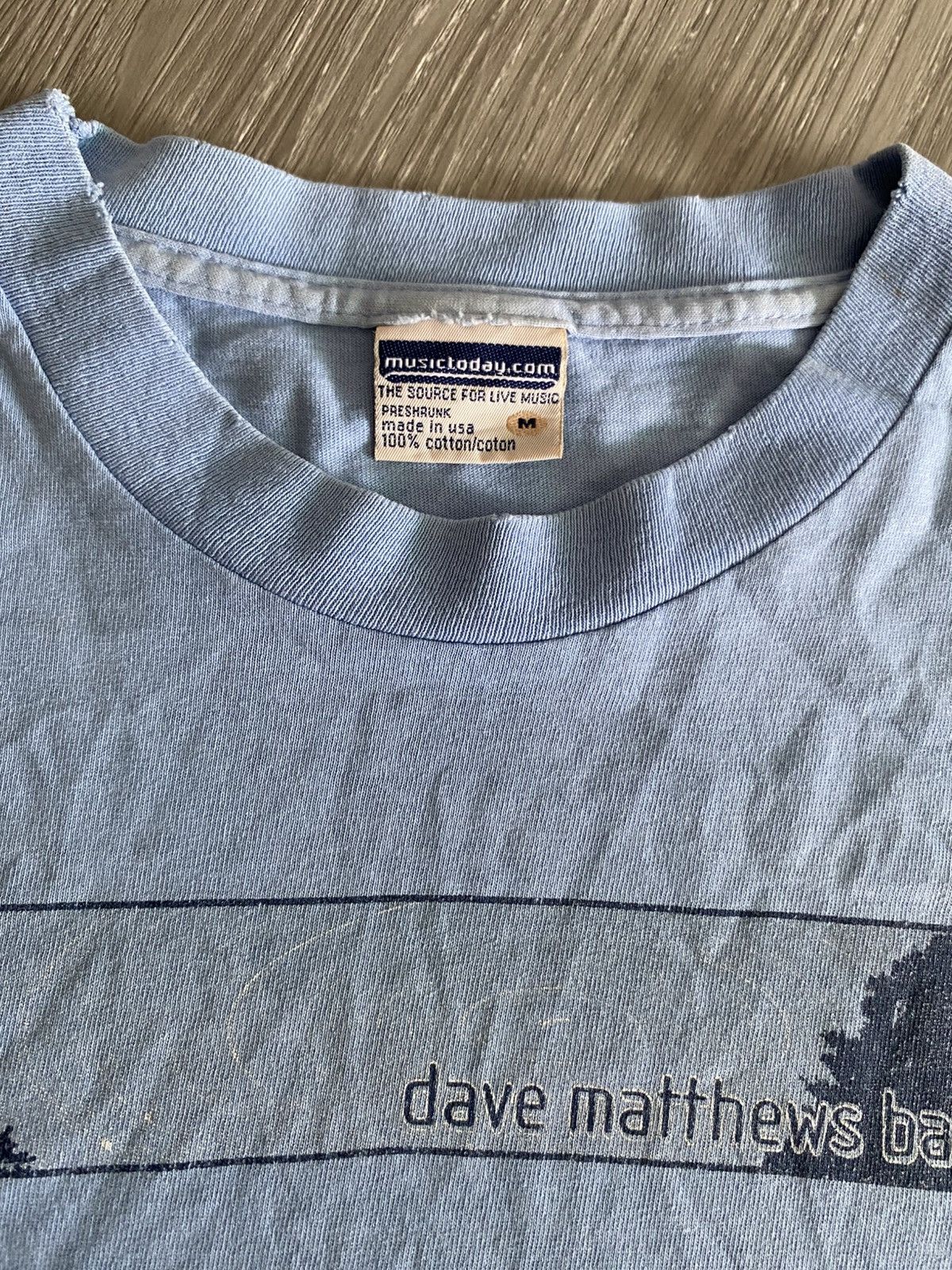 Band Tees Vintage 90s Dave Matthews Band Size US M / EU 48-50 / 2 - 3 Thumbnail