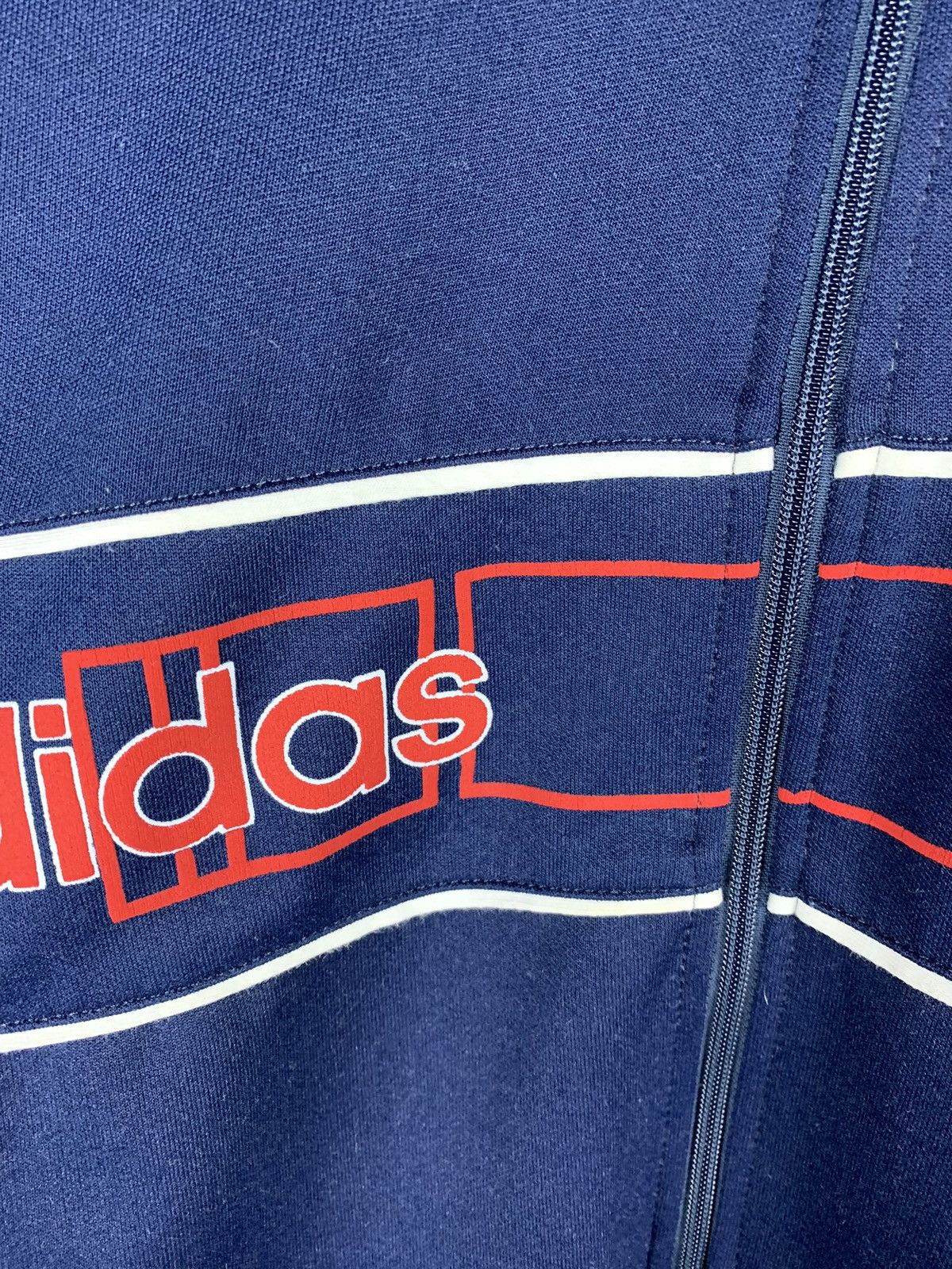 Adidas Adidas Afcat Vintage Retro Track Jacket 3-Stripes Size M Size US M / EU 48-50 / 2 - 10 Thumbnail