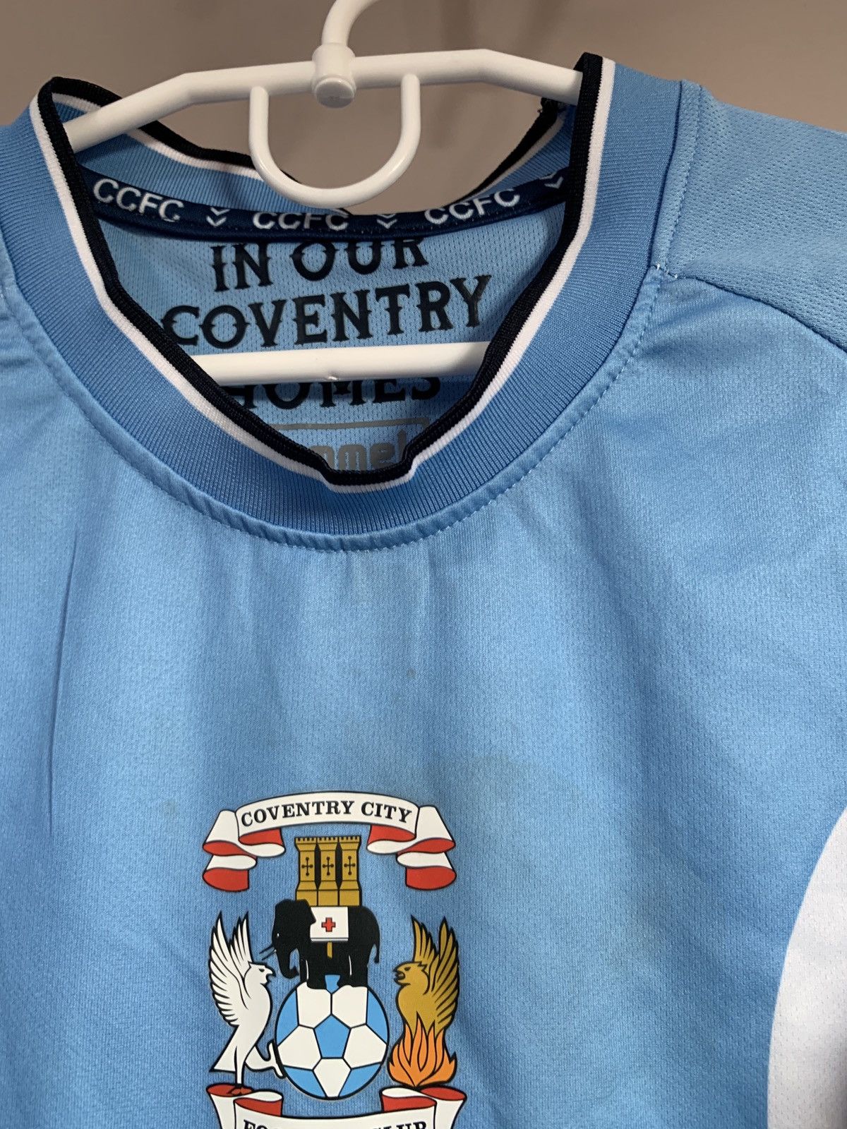 Hummel Coventry City Home Football Shirt Hummel Soccer Jersey Sz S Size US S / EU 44-46 / 1 - 10 Thumbnail