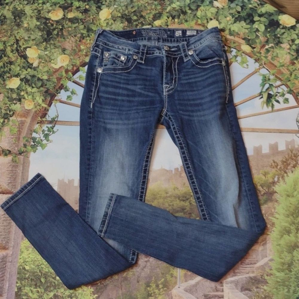 Miss Me MISS me skinny jeans size 26 Size 26" / US 2 / IT 38 - 1 Thumbnail