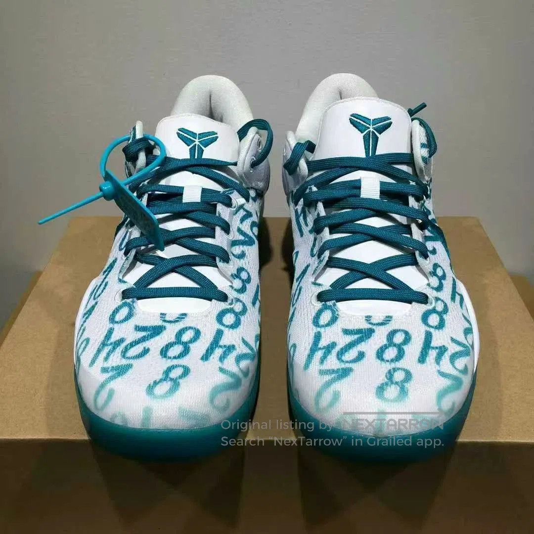 Adidas kobe 8 shoes white green size 42. Size US 9 / EU 42 - 5 Thumbnail