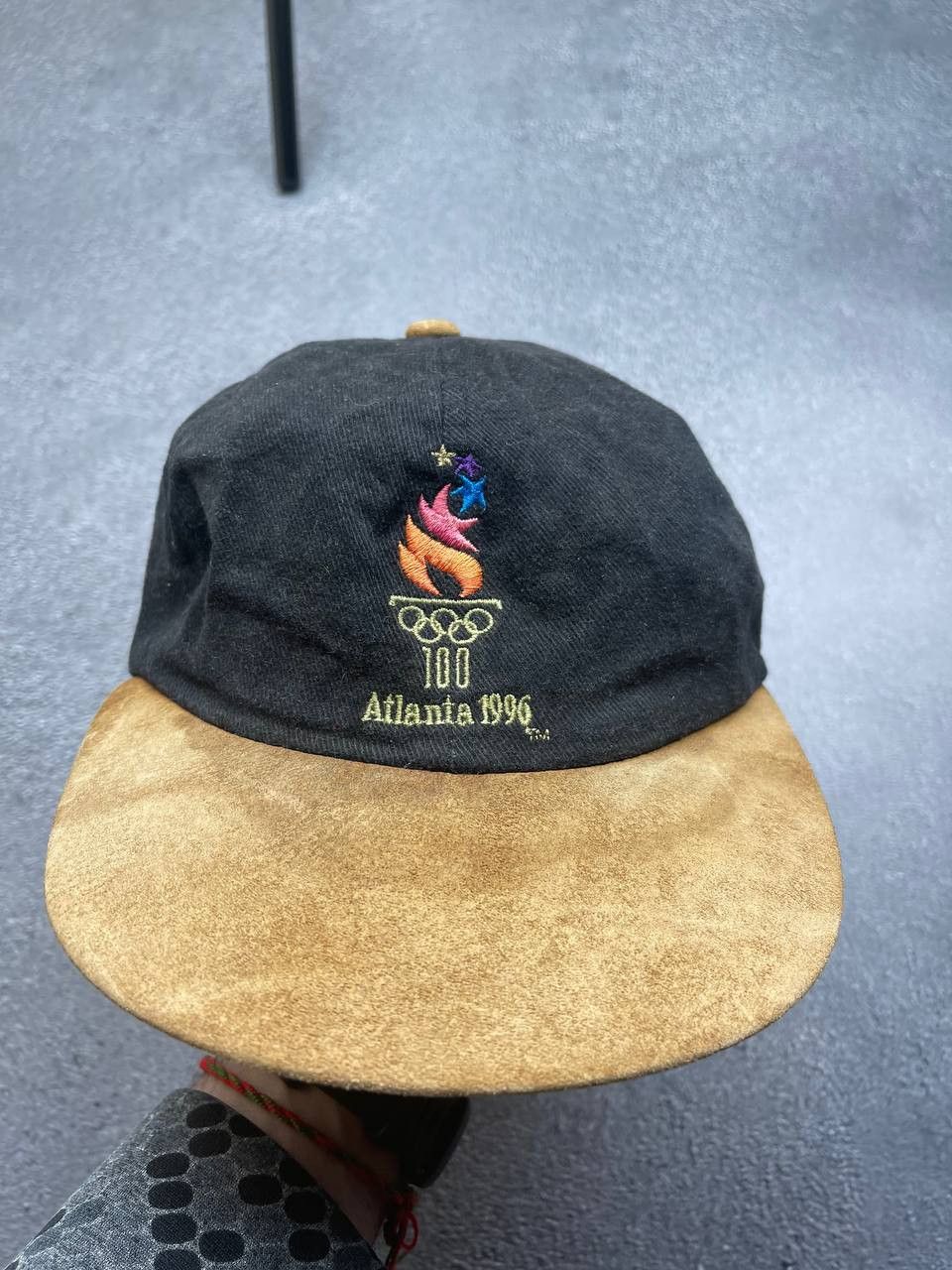 Other Vintage! ATLANTA 1996 Olympics Game Cap Size ONE SIZE - 1 Thumbnail