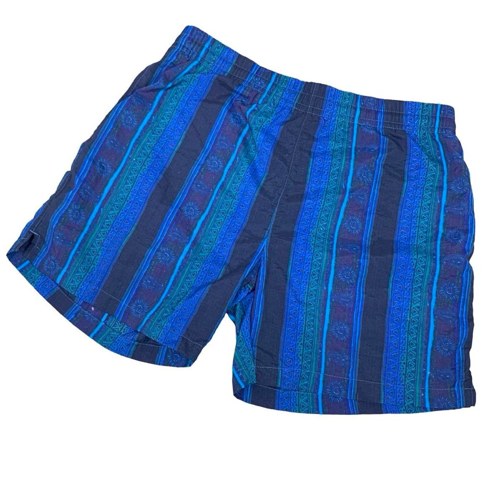 Vintage Vintage 90s Retro Nylon Shorts Size US 36 / EU 52 - 1 Thumbnail