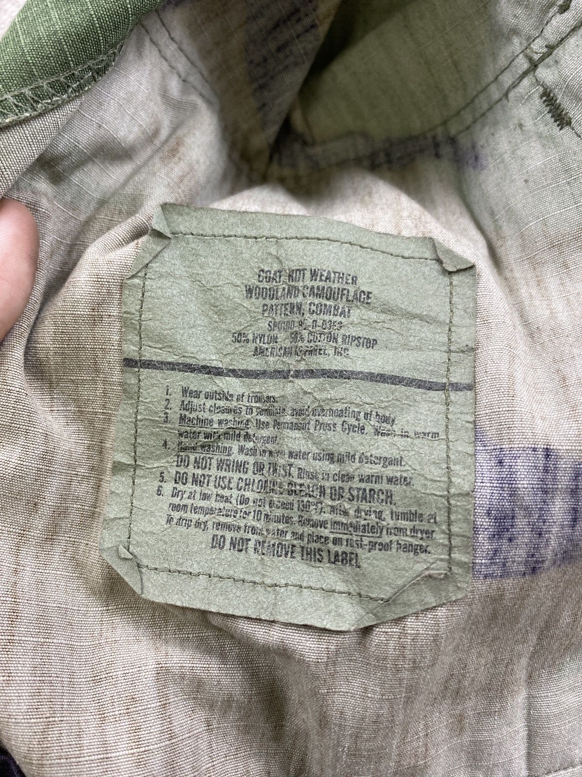 Vintage Vintage U.S Air Force Woodland Camouflage M65 Field Jacket Size US M / EU 48-50 / 2 - 13 Thumbnail